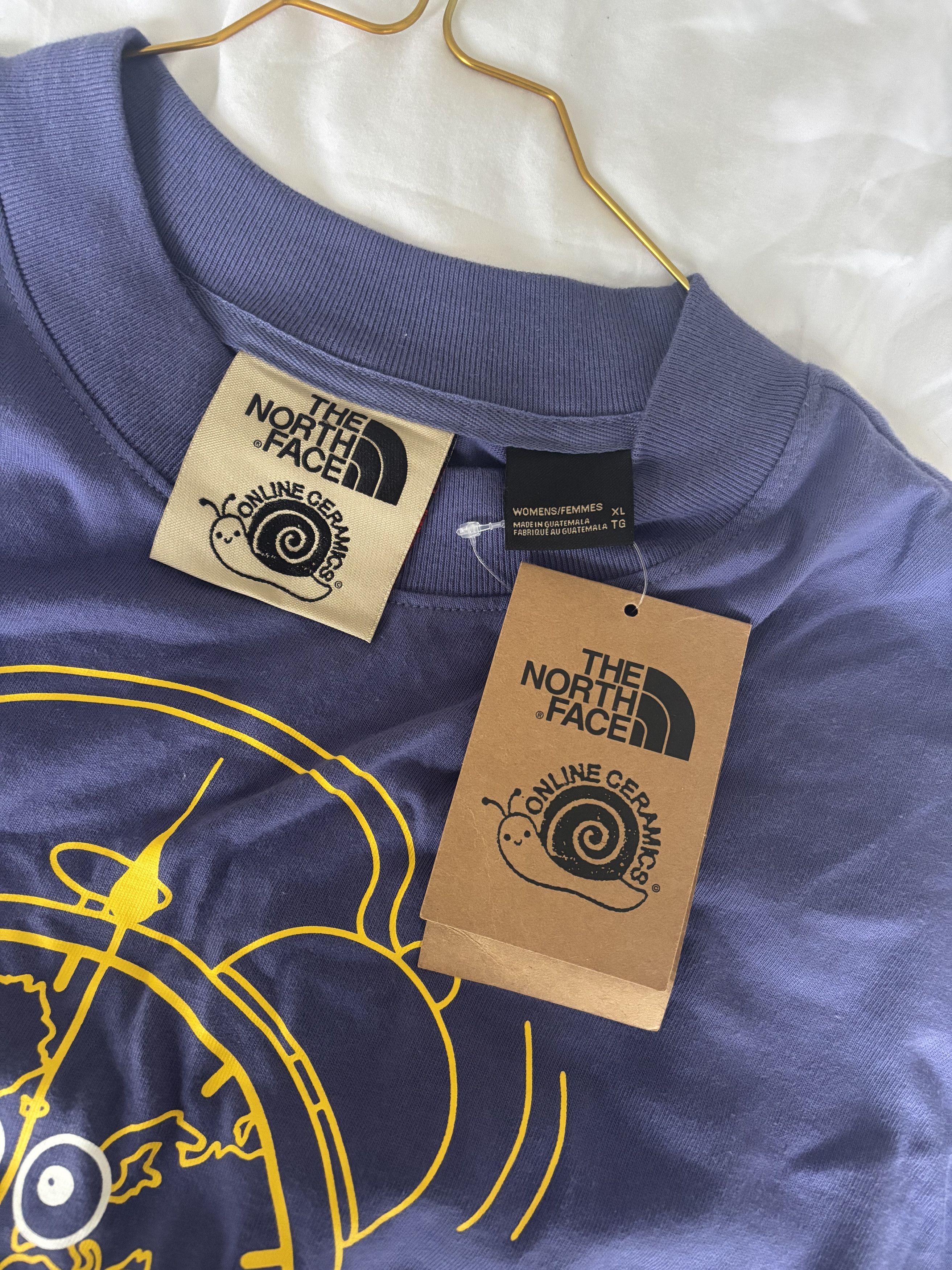Online Ceramics × The North Face Time To Explore! North Face x Online Ceramics tshirt Size US XL / EU 56 / 4 - 3 Thumbnail