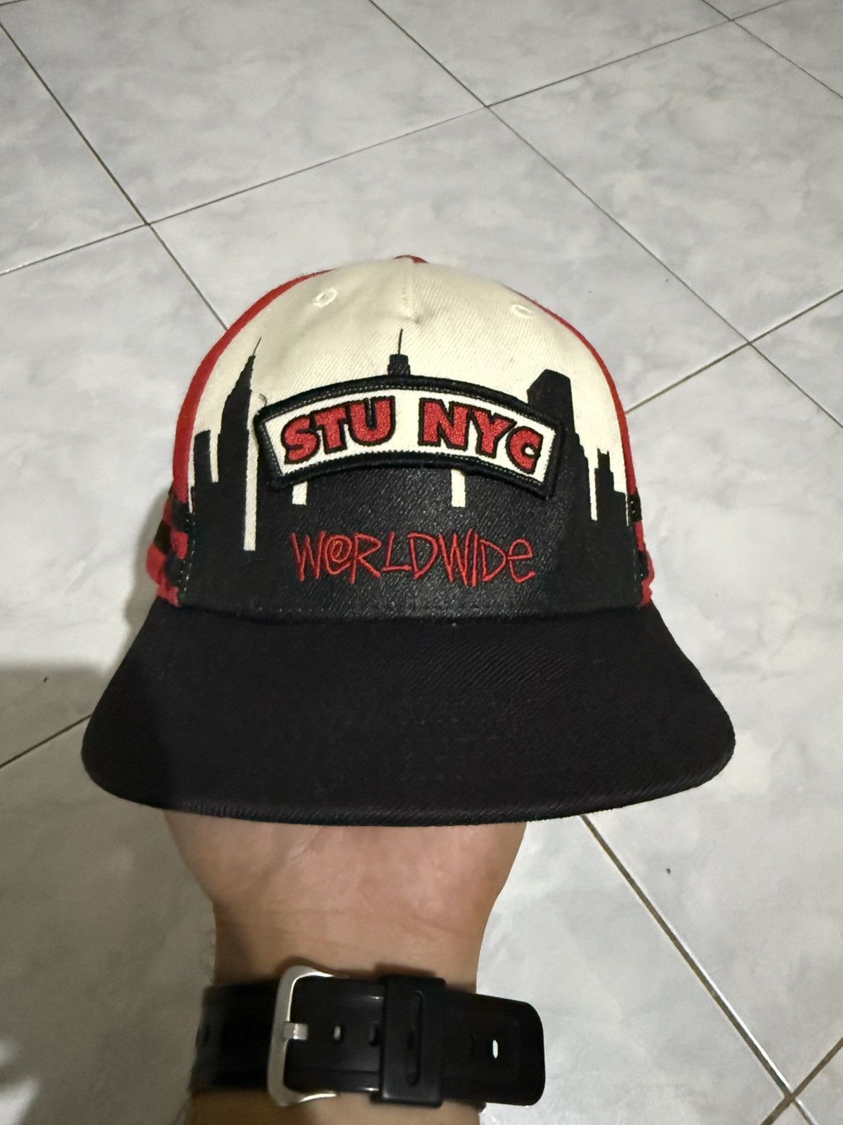 Stussy 90’s stussy run dmc snapback Size ONE SIZE - 1 Thumbnail
