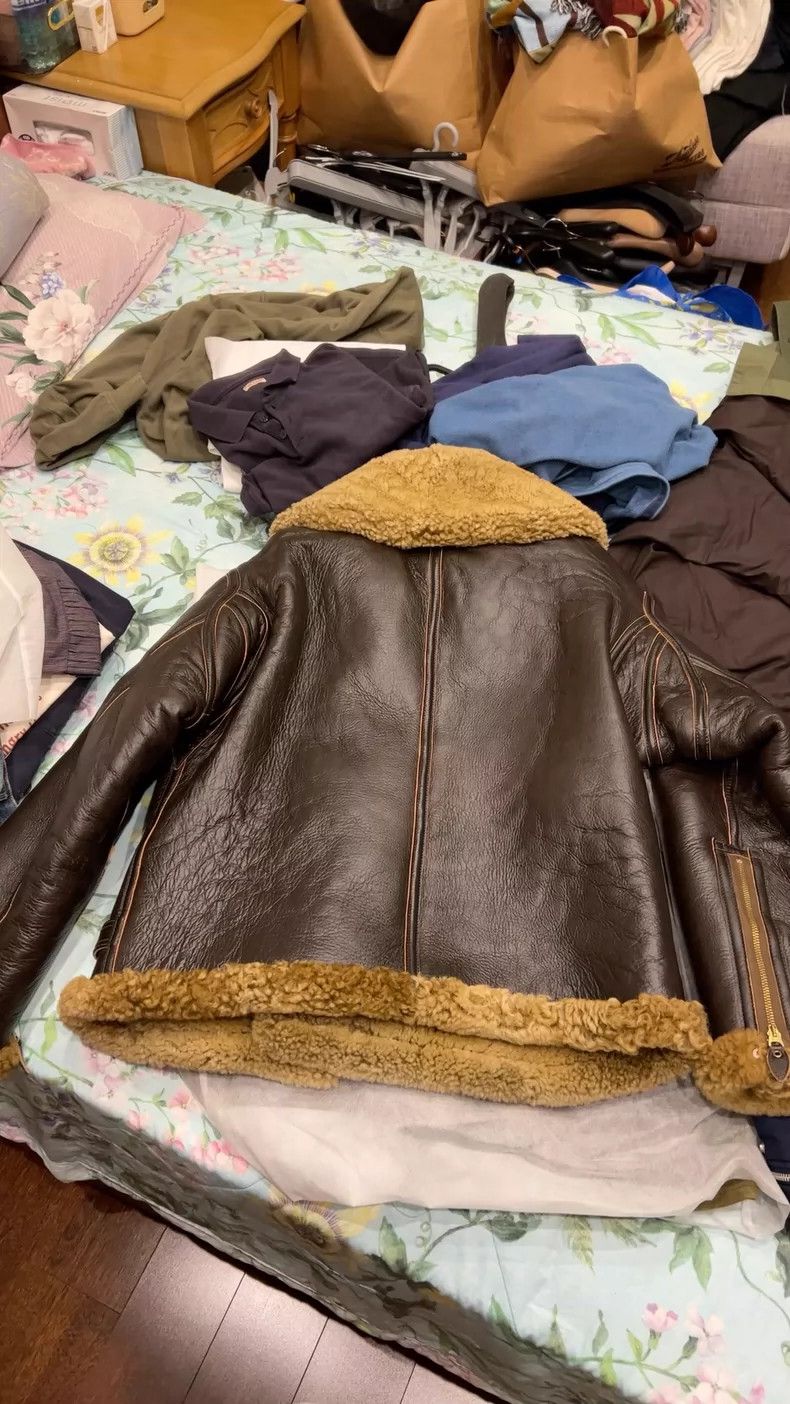 The Real McCoy's The Real McCoys Size42 TYPE B-3 Leather and Fur One-Piece F Size US M / EU 48-50 / 2 - 7 Thumbnail