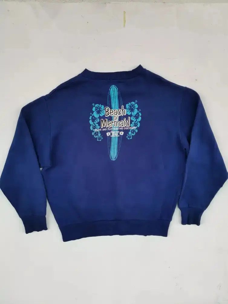 Japanese Brand PXR Beach of Mermaid Big Logo Sweatshirt Size US M / EU 48-50 / 2 - 2 Thumbnail