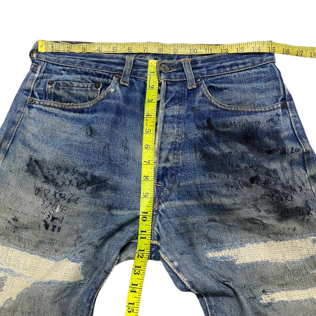 Levi's Vintage 60s Levis 501 Big E Redline Denim Jeans Button 8 Size US 30 / EU 46 - 22 Thumbnail