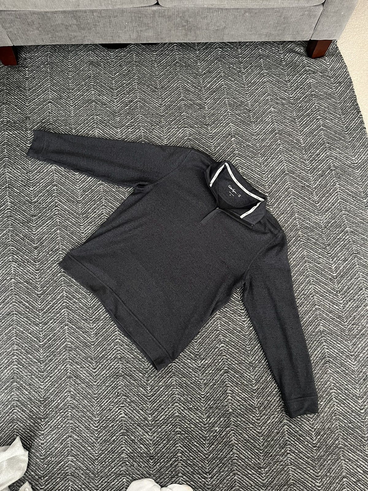 Other Dark grey half zip golf shirt Size US M / EU 48-50 / 2 - 1 Thumbnail