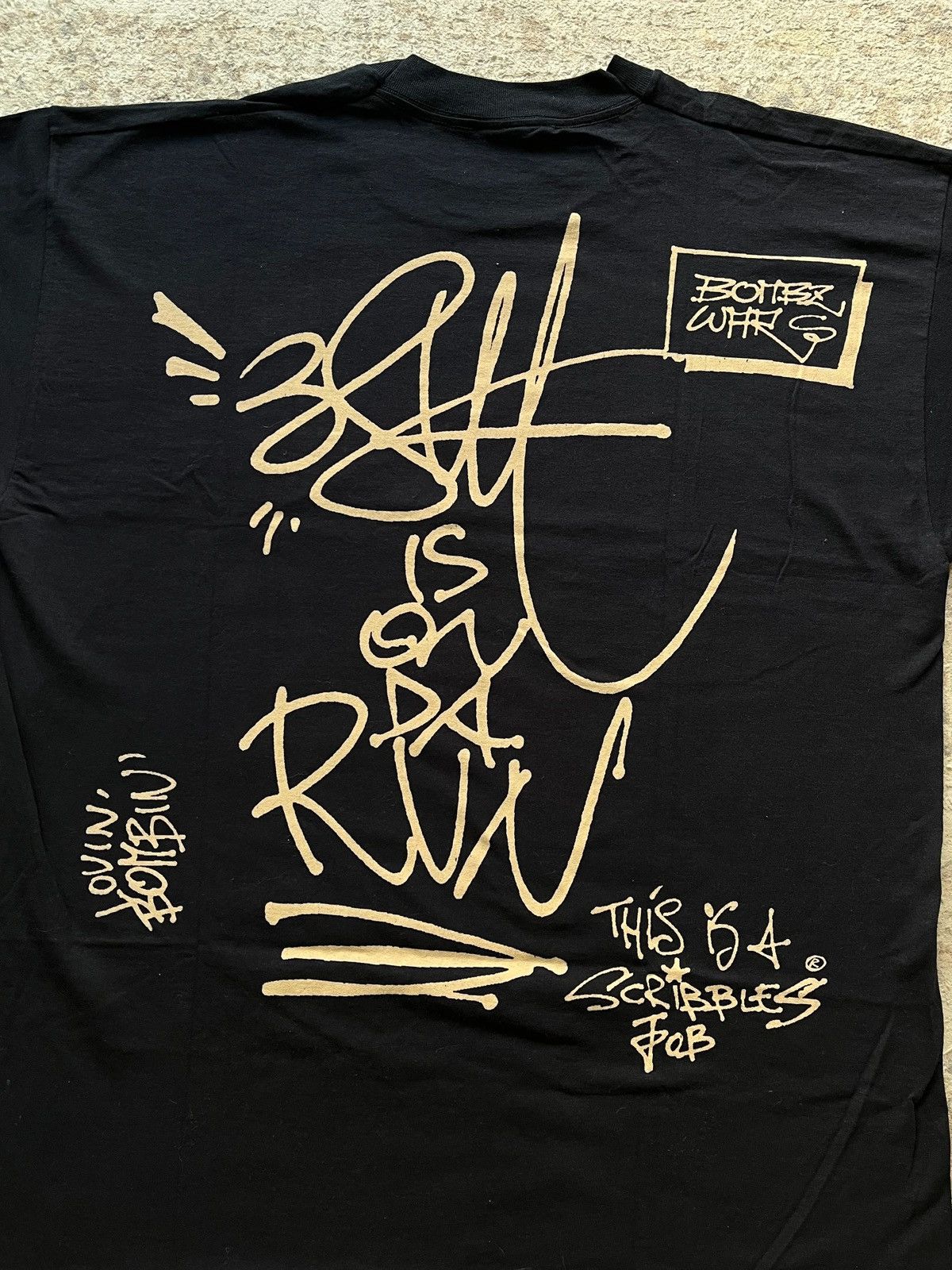 Vintage Aerosol Dynamics Scribbles Graffiti Vintage 90s Stop Crime Size US XL / EU 56 / 4 - 9 Thumbnail
