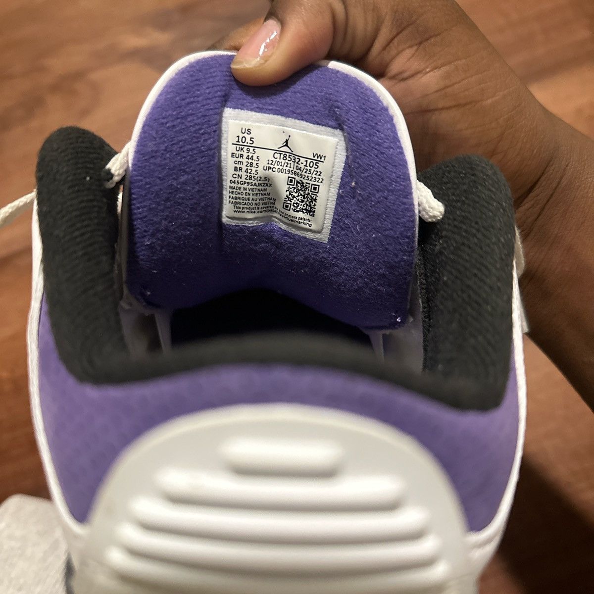 Jordan Brand Jordan 3 purple iris Size US 10.5 / EU 43-44 - 4 Thumbnail