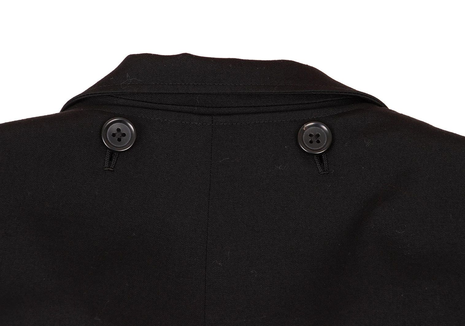 Yohji Yamamoto Yohji Yamamoto Wool Gabardine Layered Coat Size US S / EU 44-46 / 1 - 16 Thumbnail