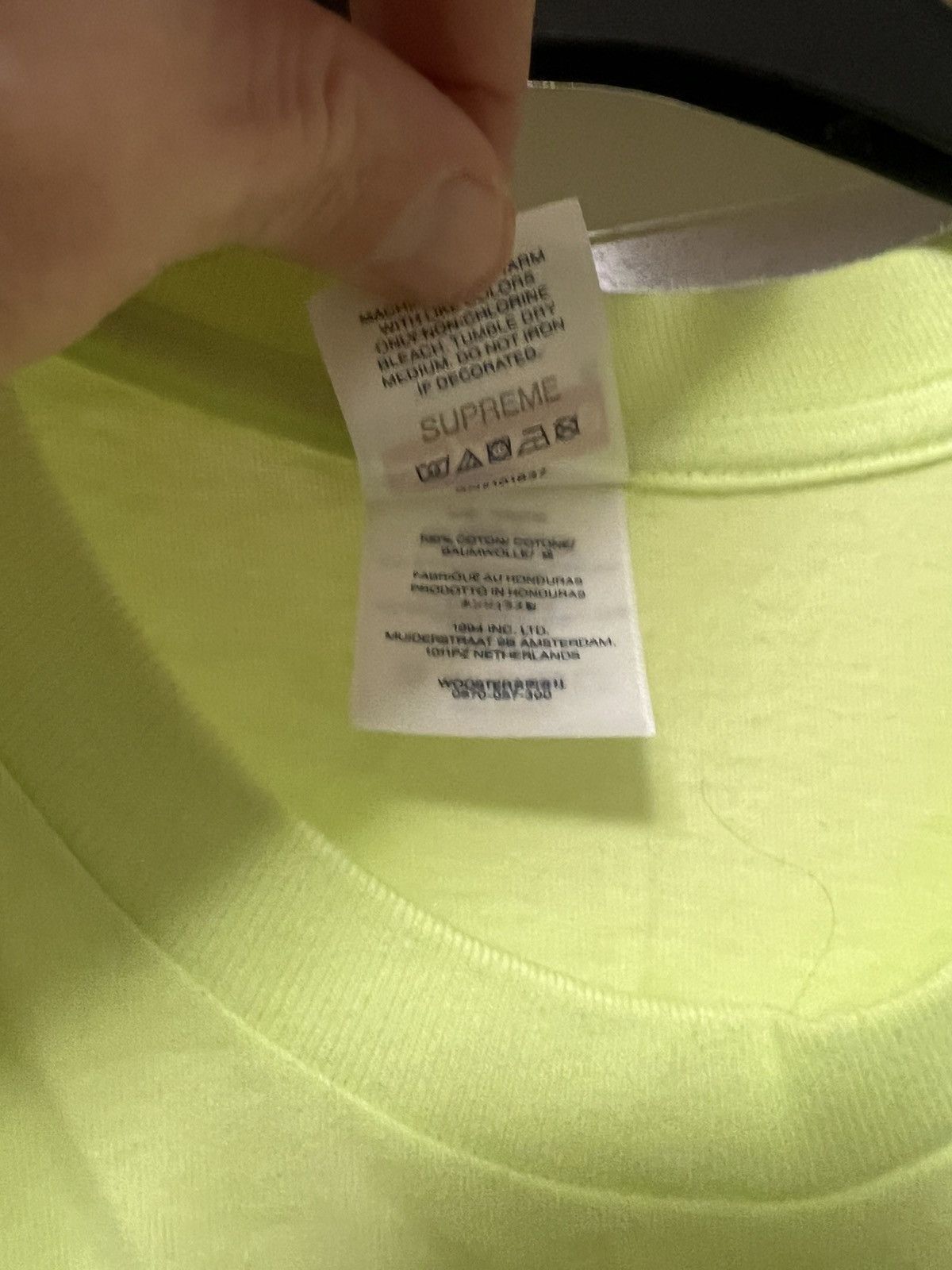 Supreme Playboi Carti Supreme picture tee shirt lime green large Size US L / EU 52-54 / 3 - 4 Thumbnail