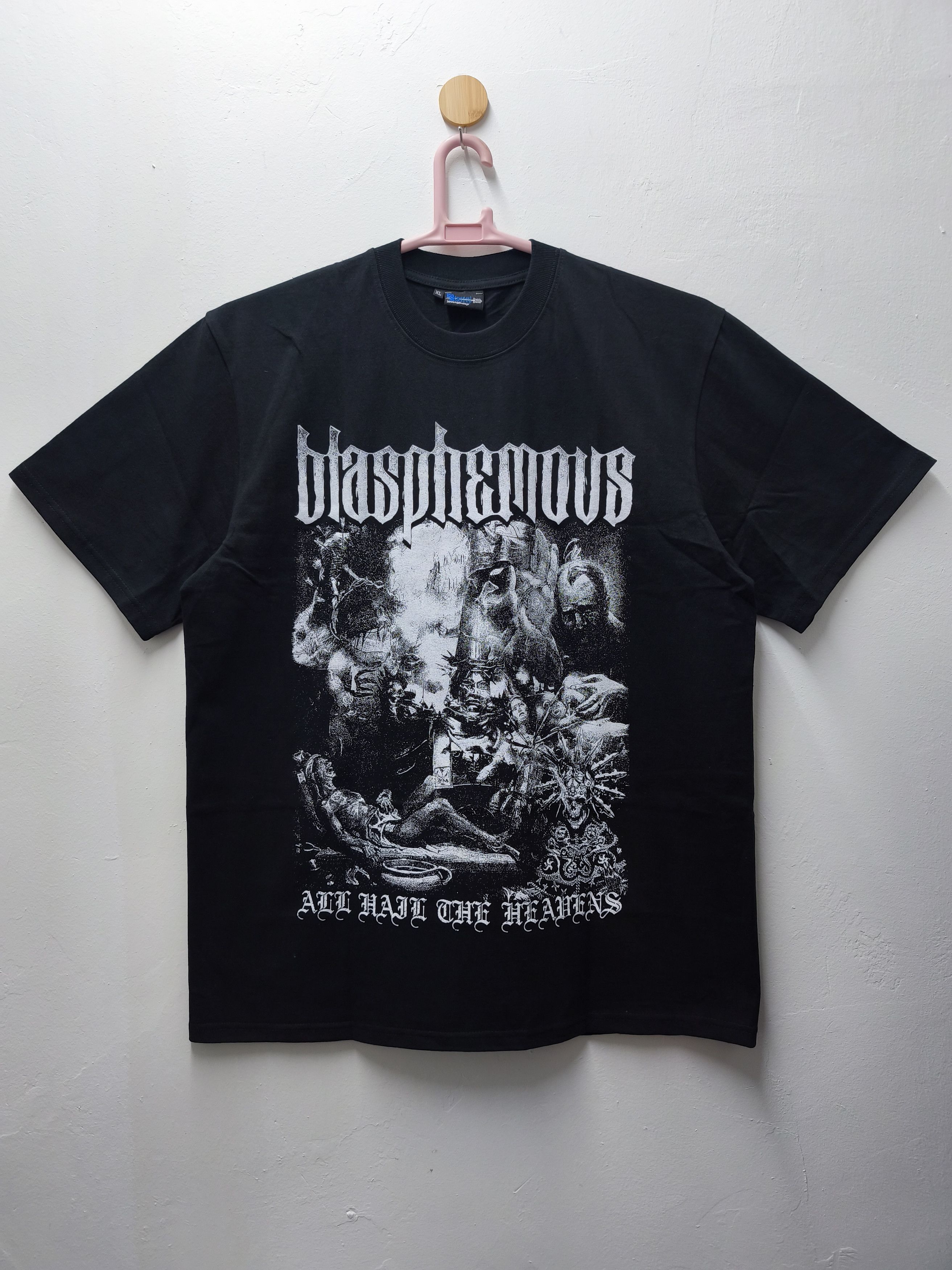 Playstation Blasphemous All Hail The Heavens T-shirt Size US XL / EU 56 / 4 - 1 Thumbnail