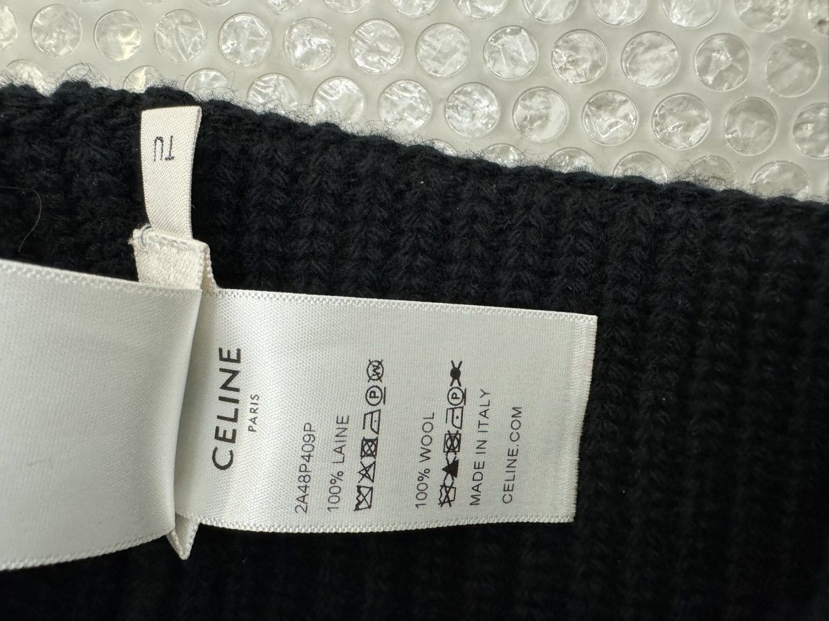 Celine × Vintage Celine Angora AW21 Face Ski Mask Size ONE SIZE - 4 Thumbnail