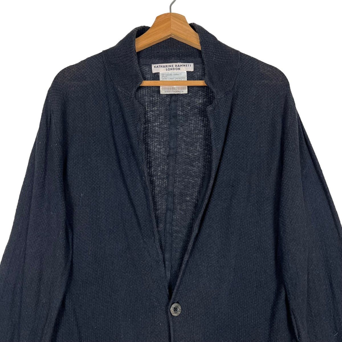 Katharine Hamnett London 🔥 VINTAGE KATHARINE HAMNETT LONDON CARDIGAN Size US L / EU 52-54 / 3 - 3 Thumbnail