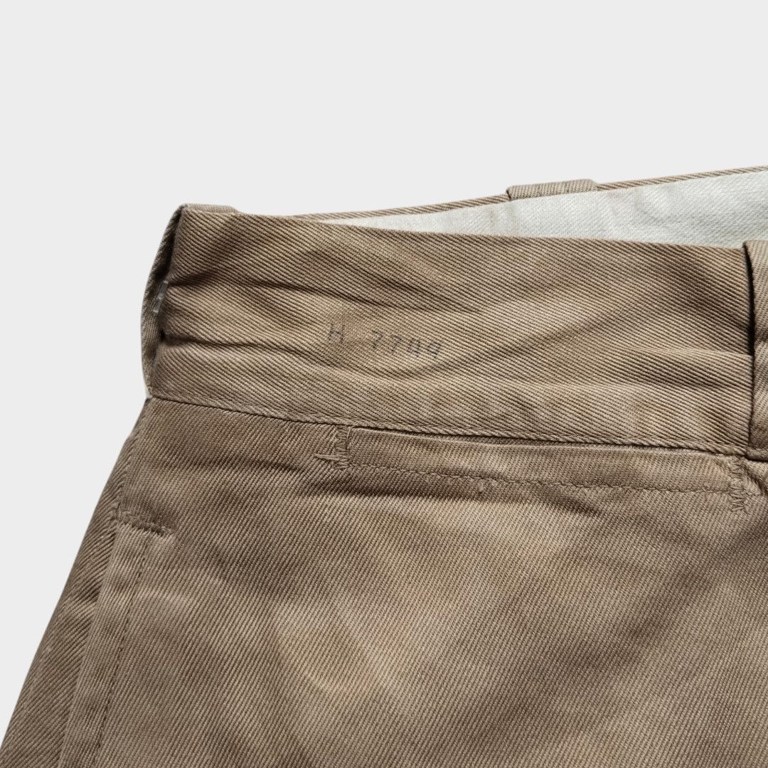 Vintage 19650's US army chino officer button fly shorts Size US 30 / EU 46 - 4 Thumbnail