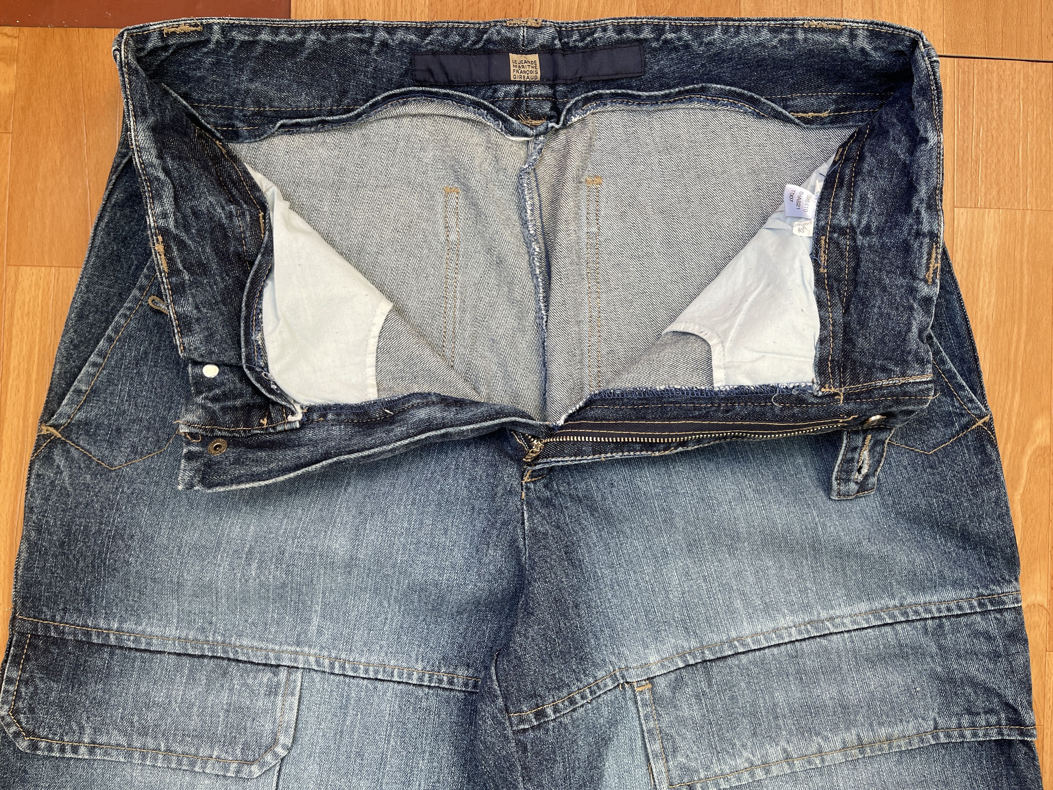 Marithe + Francois Girbaud Marithe Francois Girbaud jeans, vintage baggy 90s hip hop 36 Size US 36 / EU 52 - 9 Thumbnail