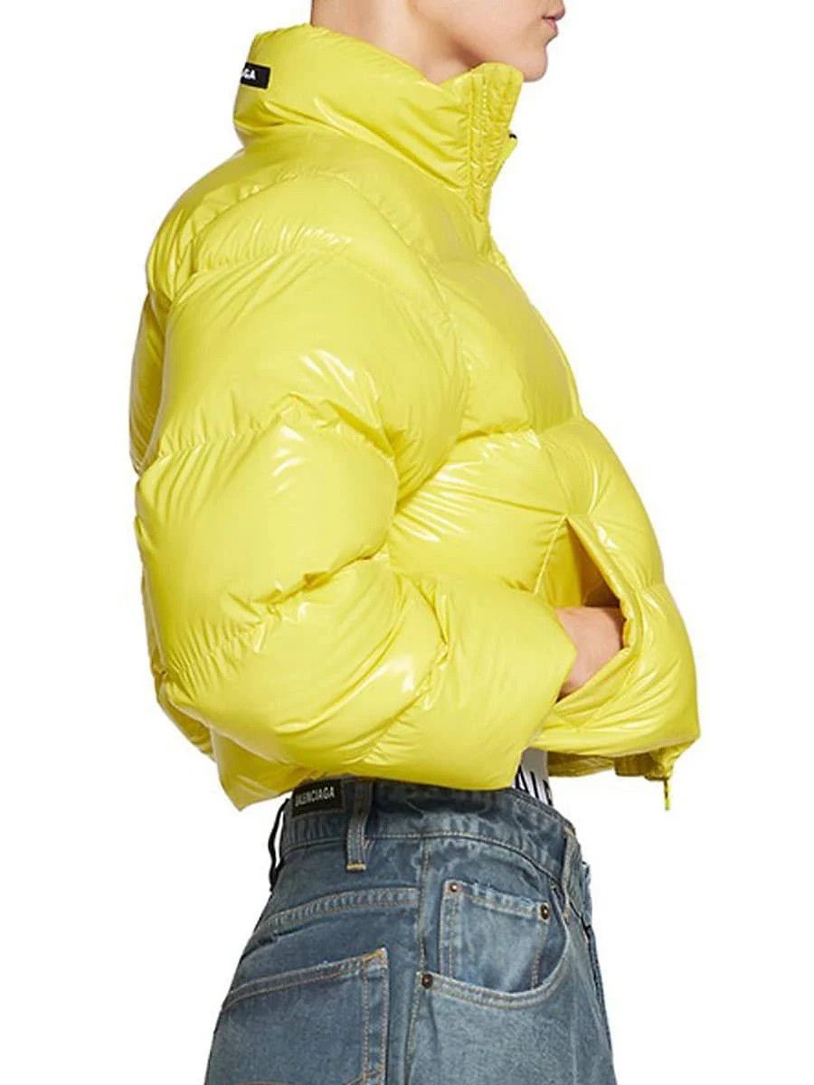 o1in1g1024 Shrunk Puffer Jacket in Yellow