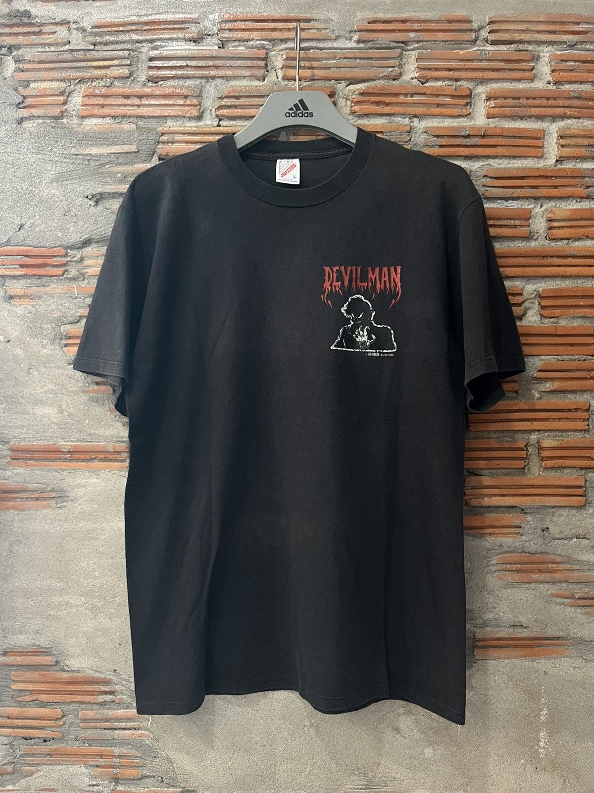 Anime Vintage 1993’s Devilman Go Nagai Anime T-Shirt Size US L / EU 52-54 / 3 - 2 Thumbnail