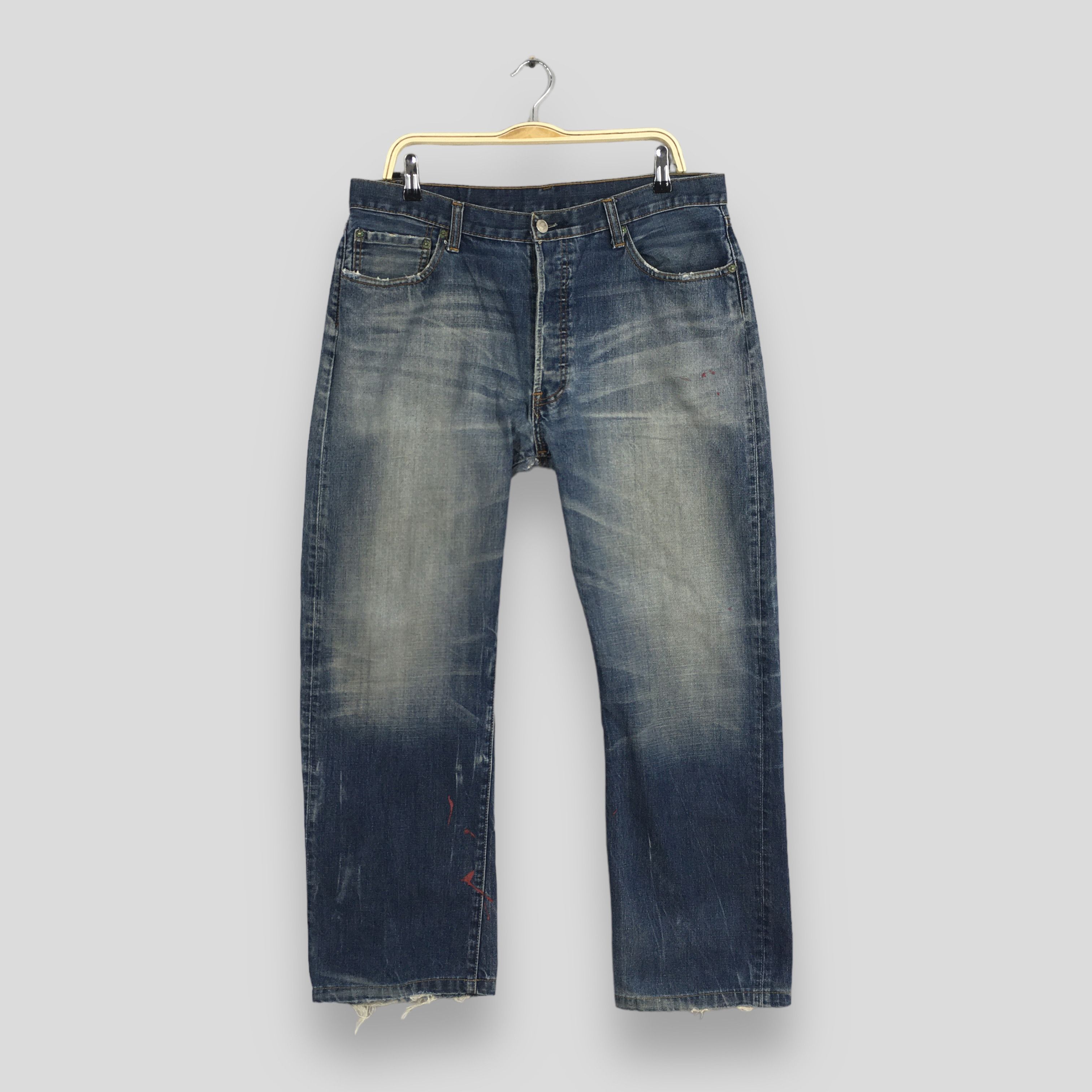 image of Jean x Levis Size 35X29 Vintage Levis 501Xx Lvc Japan Selvedge Denim in Blue, Men's