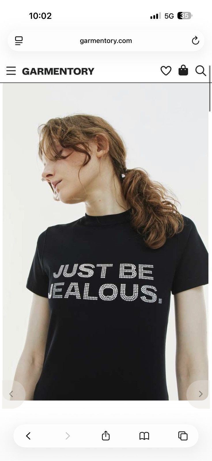 Vetements VETEMENTS Just be jealous tee Size US XS / EU 42 / 0 - 1 Thumbnail