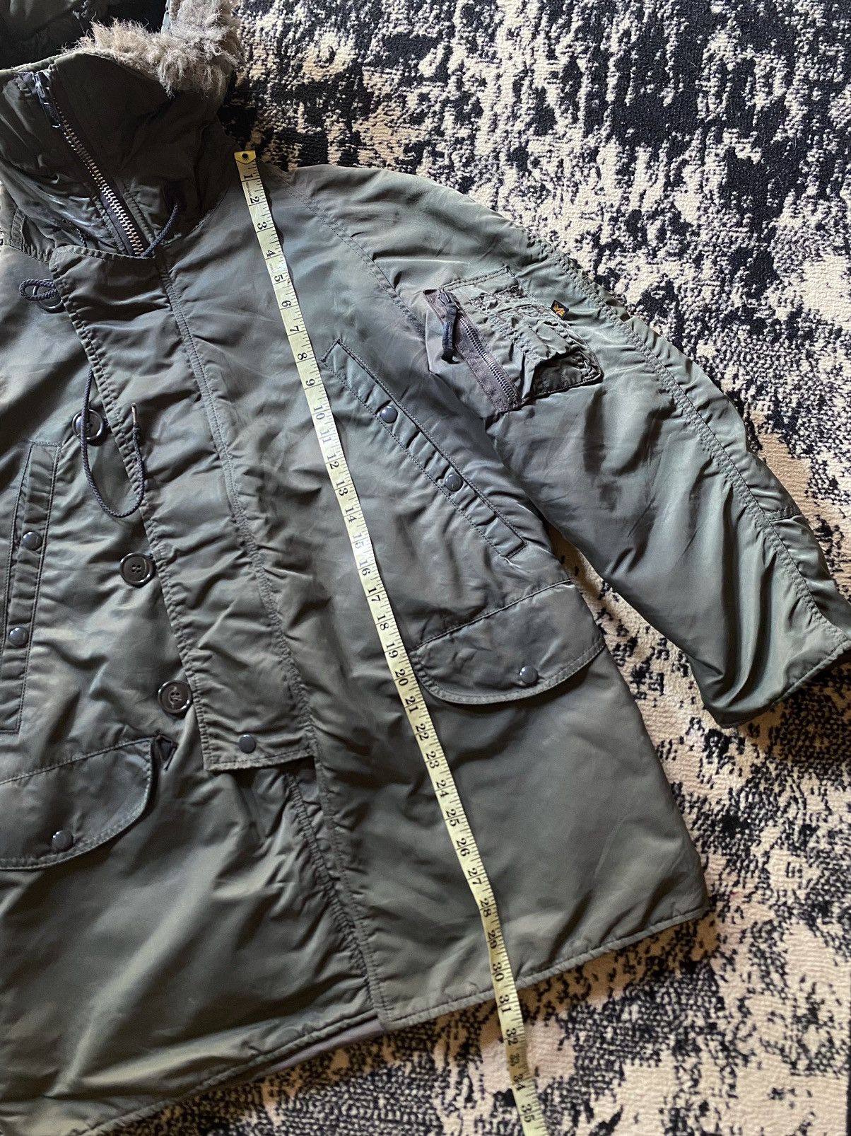 Alpha Industries Faded Alpha industries fur parkas jacket Size US S / EU 44-46 / 1 - 7 Thumbnail