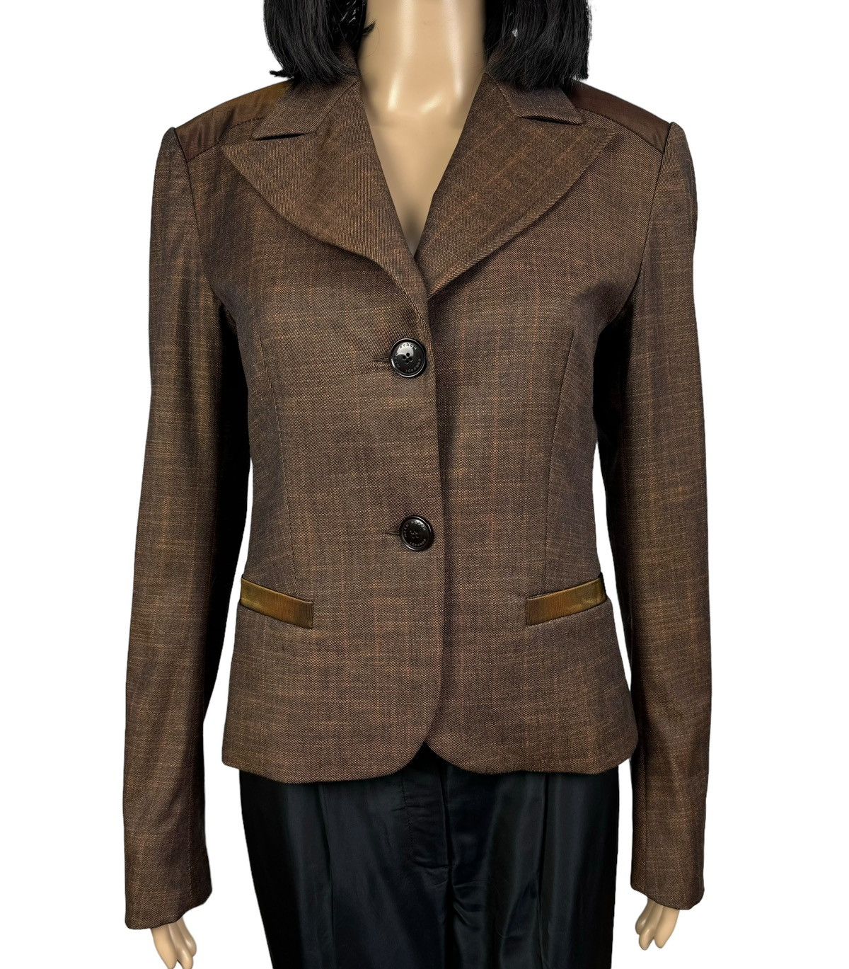 Mila Schon Mila Schon Concept Lana-Cotone Blazer Jacket size 44 Size M / US 6-8 / IT 42-44 - 3 Thumbnail