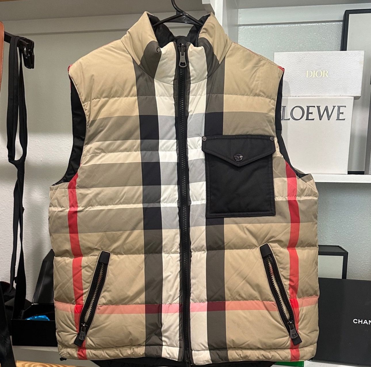 Burberry Burberry Plaid Vest Size US L / EU 52-54 / 3 - 5 Thumbnail