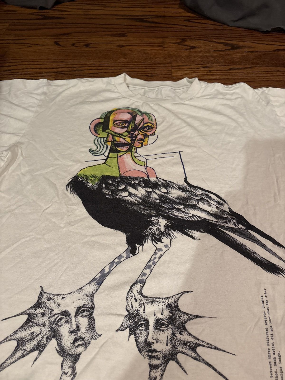 Maison Margiela Margiela MM6 rare surrealist artist t-shirt Size US L / EU 52-54 / 3 - 3 Thumbnail