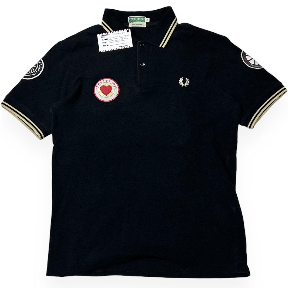 Fred Perry FRED PERRY Twisted Wheel Limited Copies Made in England Size US M / EU 48-50 / 2 - 3 Thumbnail