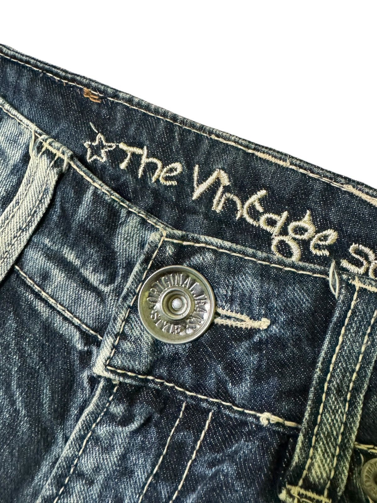Japanese Brand Patches Printed Orignal Jeans Hysteric Glamour Style Denim Size US 32 / EU 48 - 9 Thumbnail