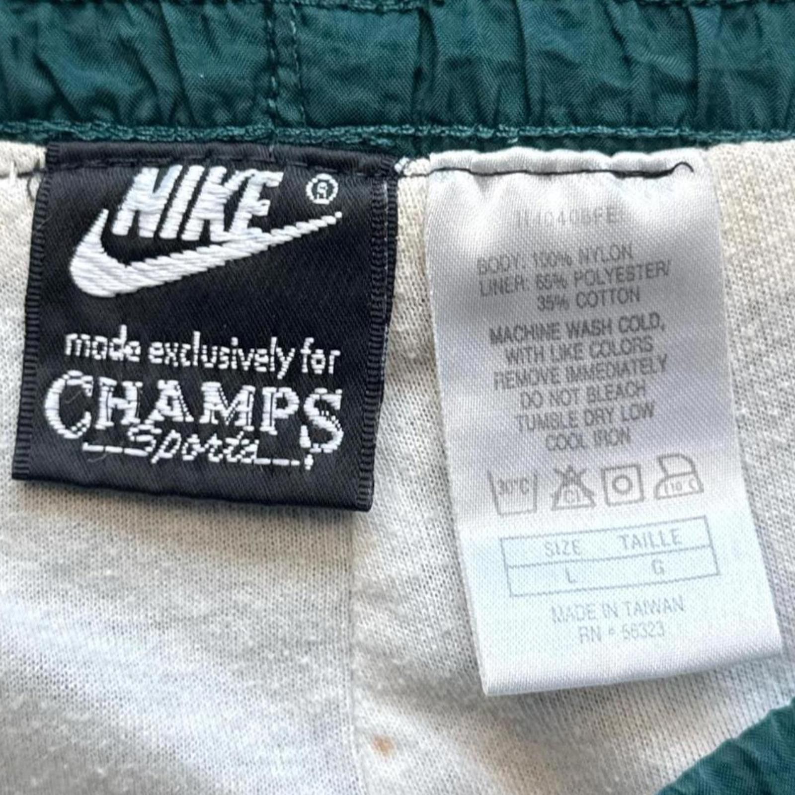 Nike Nike Champs Vintage Y2k Teal Green Track Pants Size US 34 / EU 50 - 6 Thumbnail
