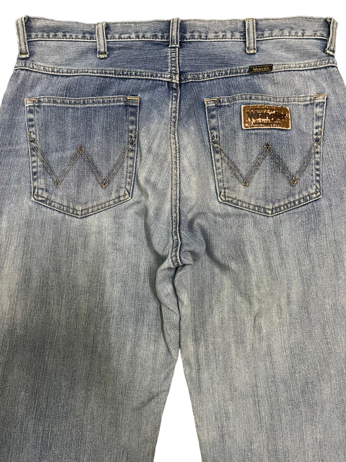 Vintage × Wrangler Vintage Wrangler Blue Wash Style Baggy Jeans Size US 34 / EU 50 - 4 Thumbnail