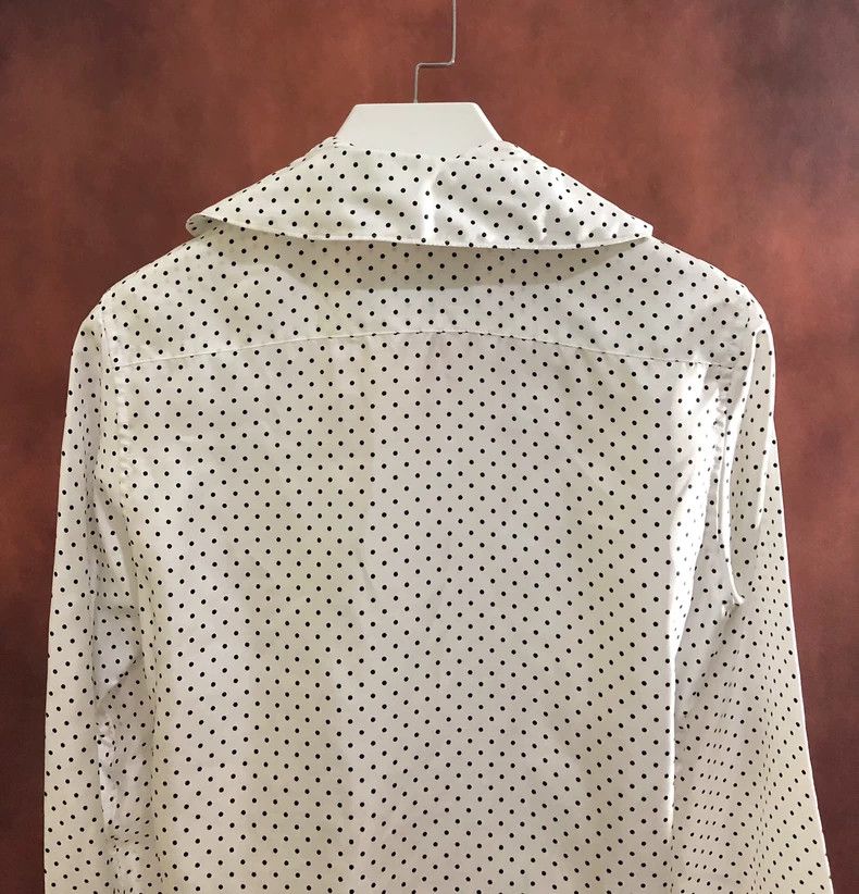 Comme des Garcons Comme Des Garcons White polka dot shirt 2503-Nextarrow Size M / US 6-8 / IT 42-44 - 6 Thumbnail