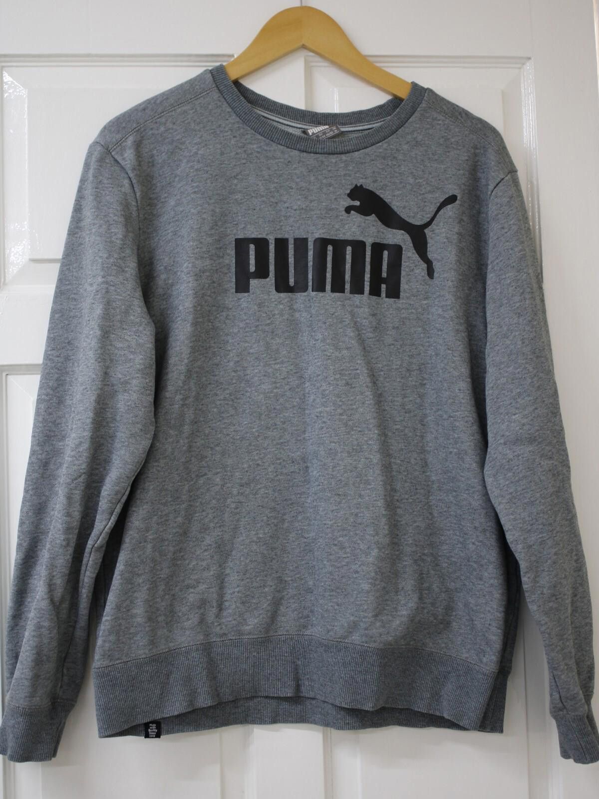 Puma Puma Men’s Sweatshirt Grey Jumper Sport Top Athletic Run Size US S / EU 44-46 / 1 - 1 Thumbnail
