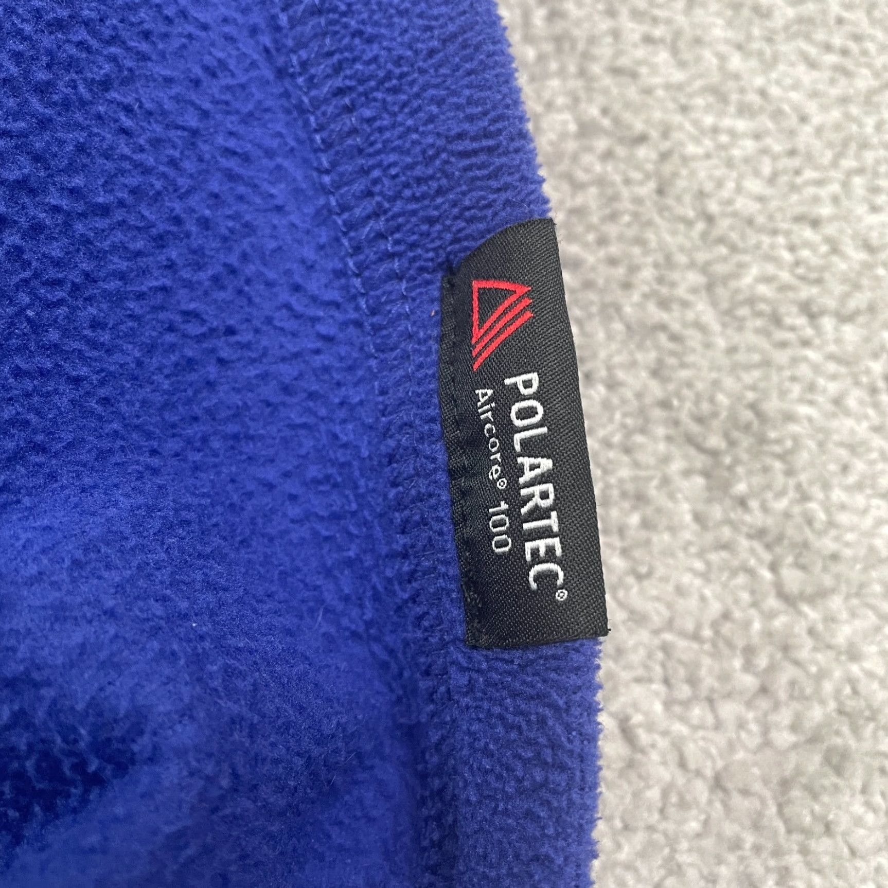 Lands' End Lands' End Polartec Fleece Jacket Womens Small Blue Full Zip Pockets Outdoor Hike Size S / US 4 / IT 40 - 5 Thumbnail