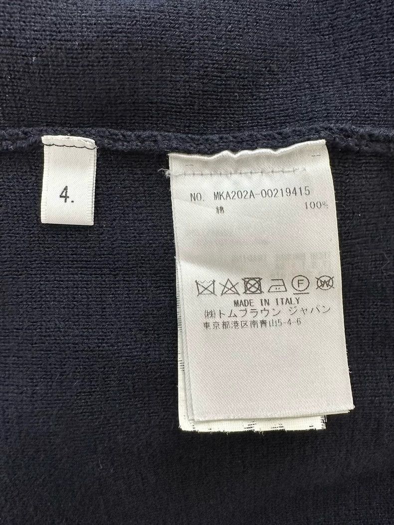 Thom Browne Thom Browne Round collar long sleeve hoodie Size US XL / EU 56 / 4 - 9 Thumbnail