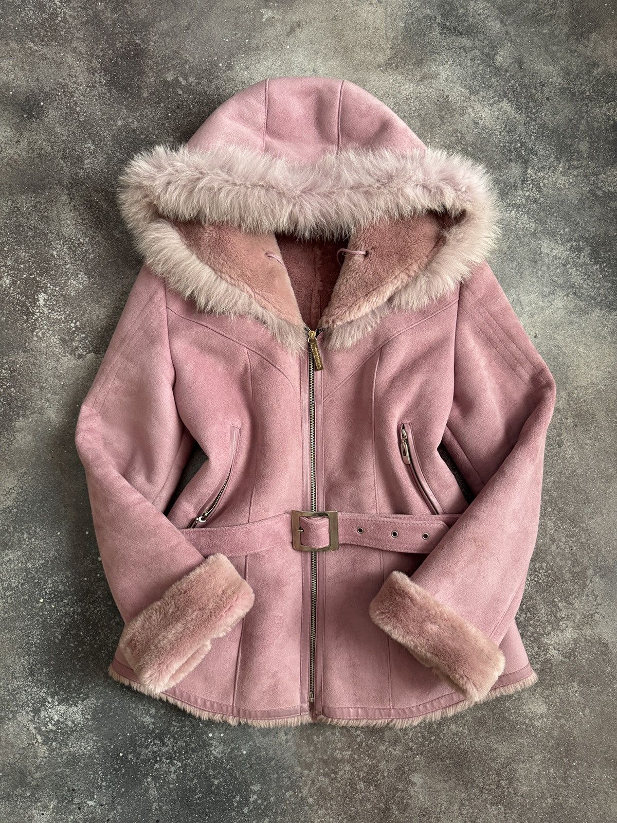 Hysteric Glamour Y2K Romantic Vintage Real Fur Details Shearling Coat Size S / US 4 / IT 40 - 1 Thumbnail