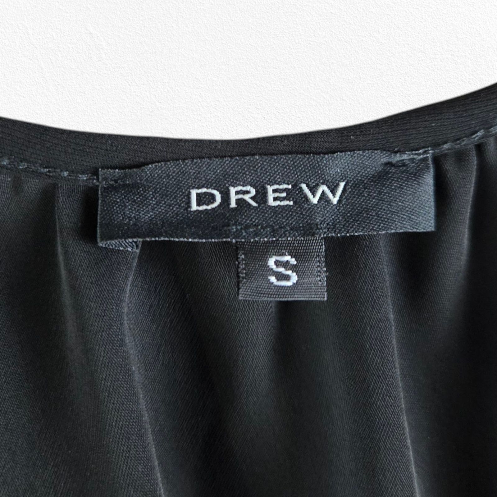 Drew Drew Black V Neck Drawstring Waist Jumpsuit Size Small Size 28" / US 6 / IT 42 - 6 Thumbnail