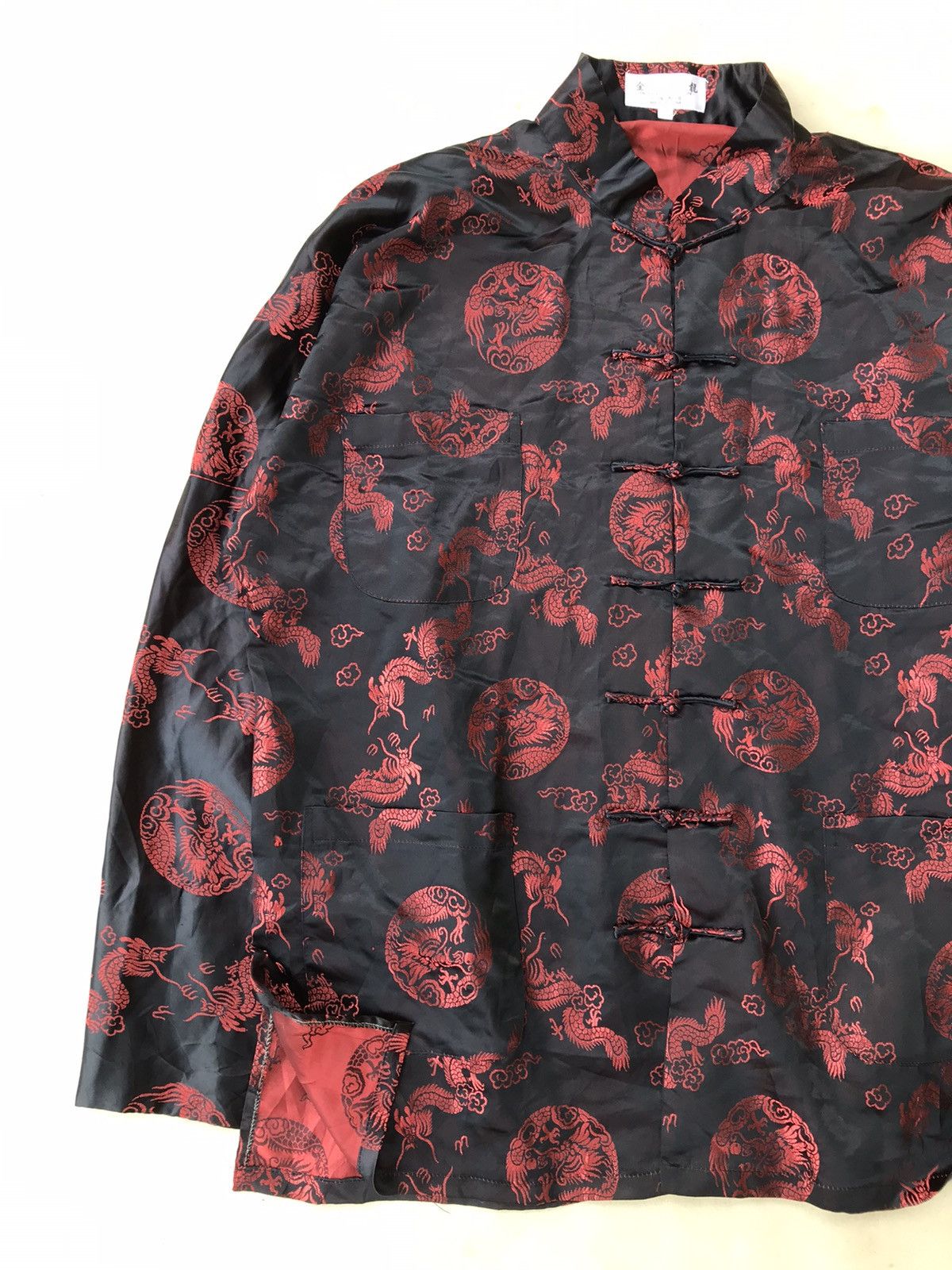 Karakuri Tamashii Japanese Sukajan Dragon Shirt Size US L / EU 52-54 / 3 - 2 Thumbnail