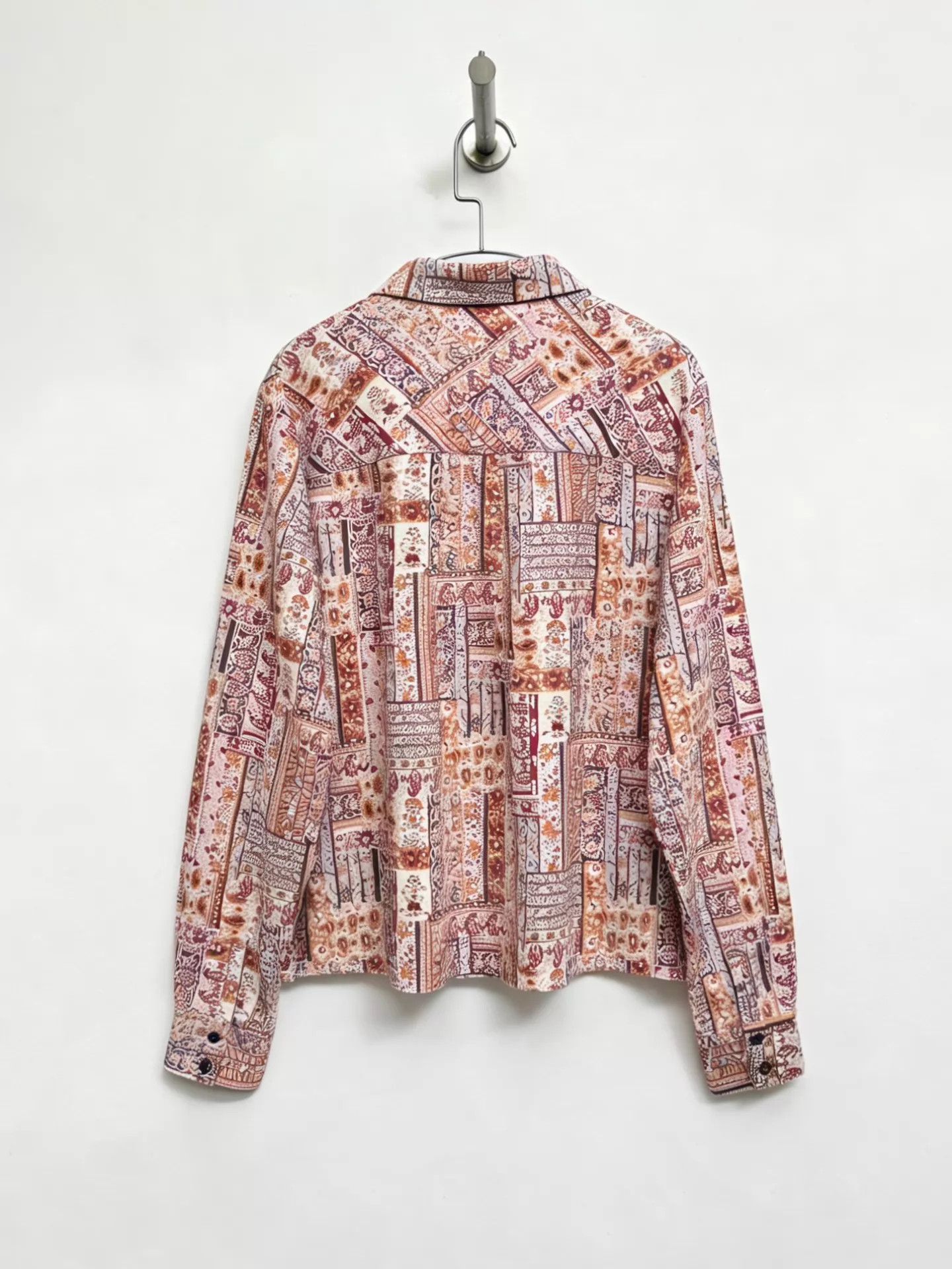 Issey Miyake Issey Miyake 80's Floral Shirt Size M / US 6-8 / IT 42-44 - 2 Thumbnail