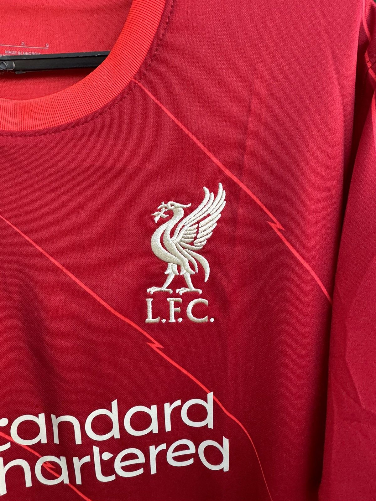 Nike Nike Liverpool 2021 Home Jersey Champions League Shirt Size US L / EU 52-54 / 3 - 7 Thumbnail