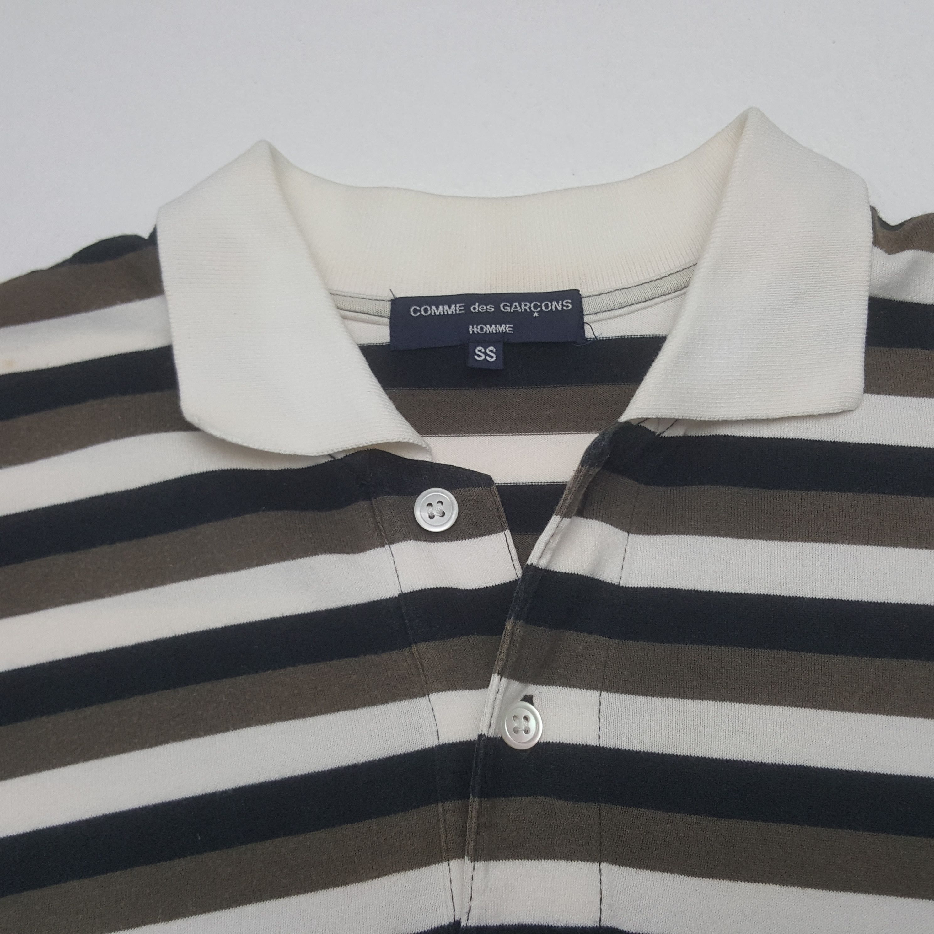 Comme des Garcons Homme Vintage Comme des Garcons Japanese Polos C312N59 Size US M / EU 48-50 / 2 - 4 Thumbnail