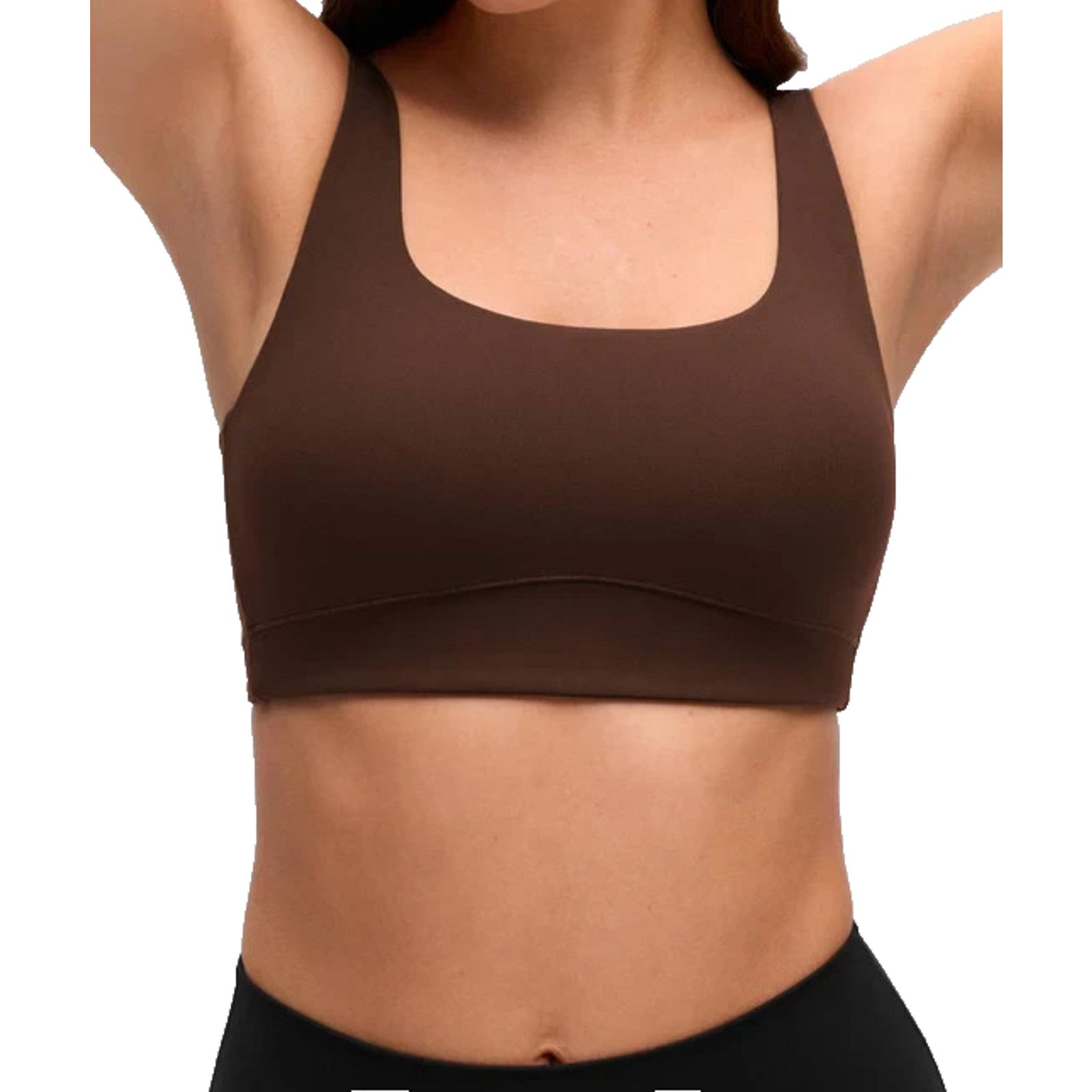Other CRZ YOGA Butterluxe Sports Bra Padded Brown Small New Size S / US 4 / IT 40 - 4 Thumbnail
