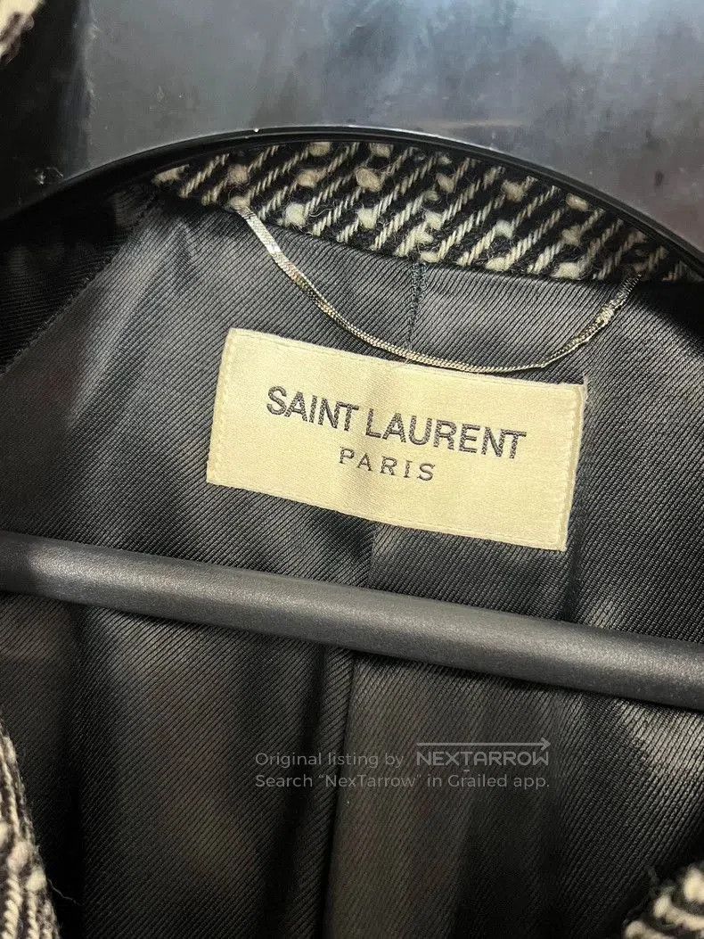 Saint Laurent Paris Saint Laurent 19AW Runway Wool Coat. Size US L / EU 52-54 / 3 - 3 Thumbnail