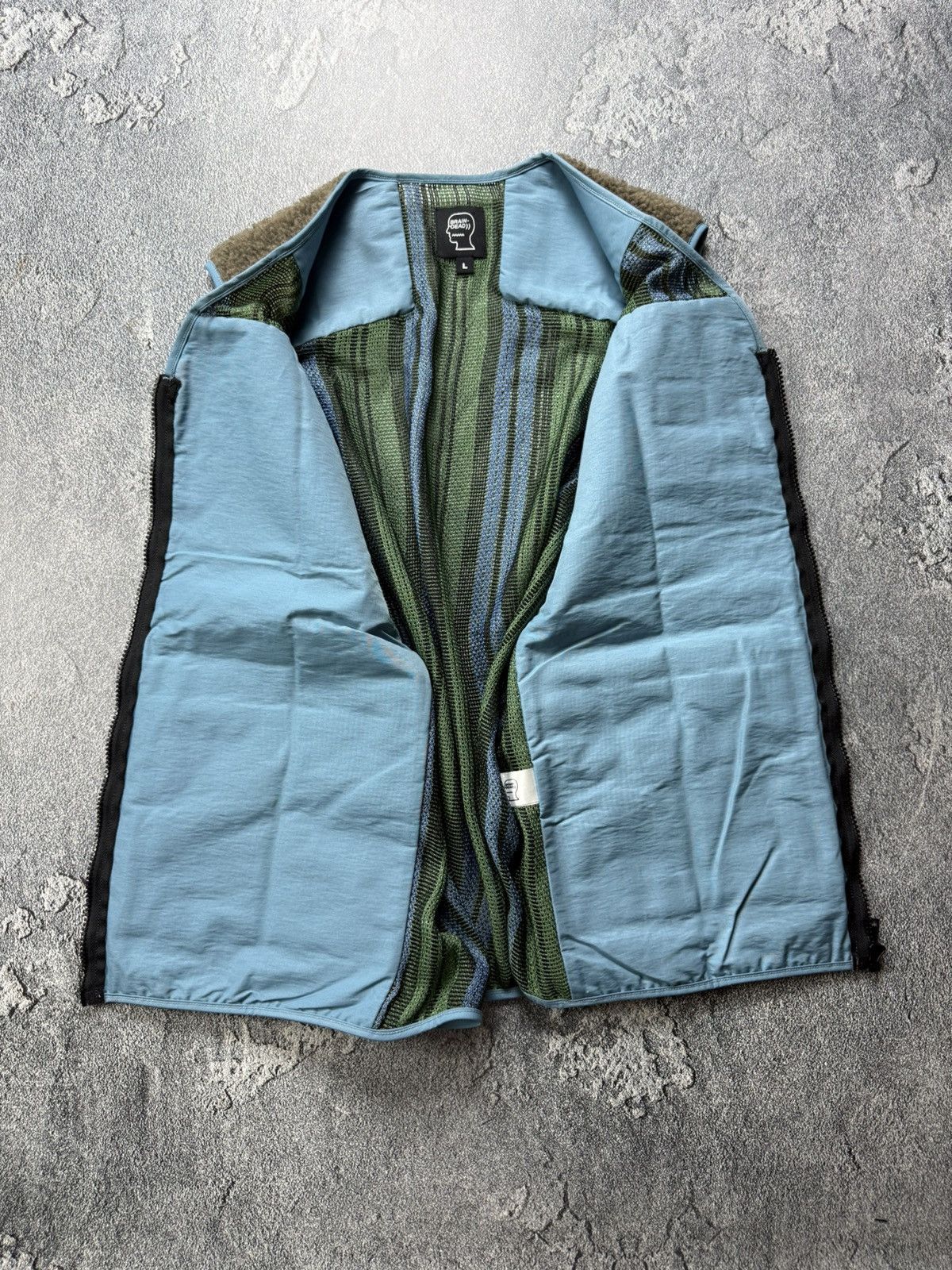 Brain Dead Brain Dead Sherpa Tactical Vest Brown/Sky Size L Size US L / EU 52-54 / 3 - 10 Thumbnail