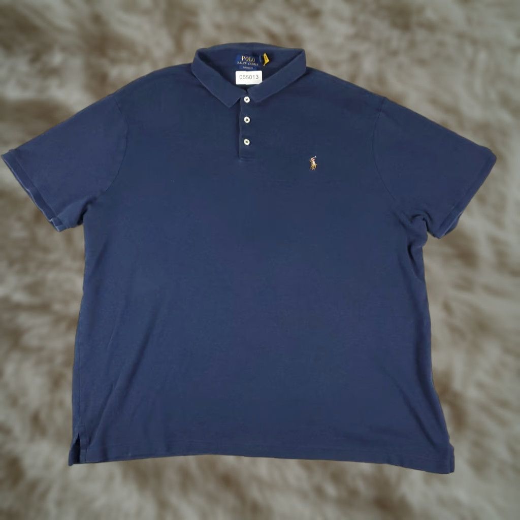 Ralph Lauren Ralph Lauren Polo Shirt Mens 2XL Blue Pony Casual Short Sleeve Shirt Mens Blue Polo Shirt 2XL Ralph Lauren Polo Shirt Mens Size US XXL / EU 58 / 5 - 1 Thumbnail
