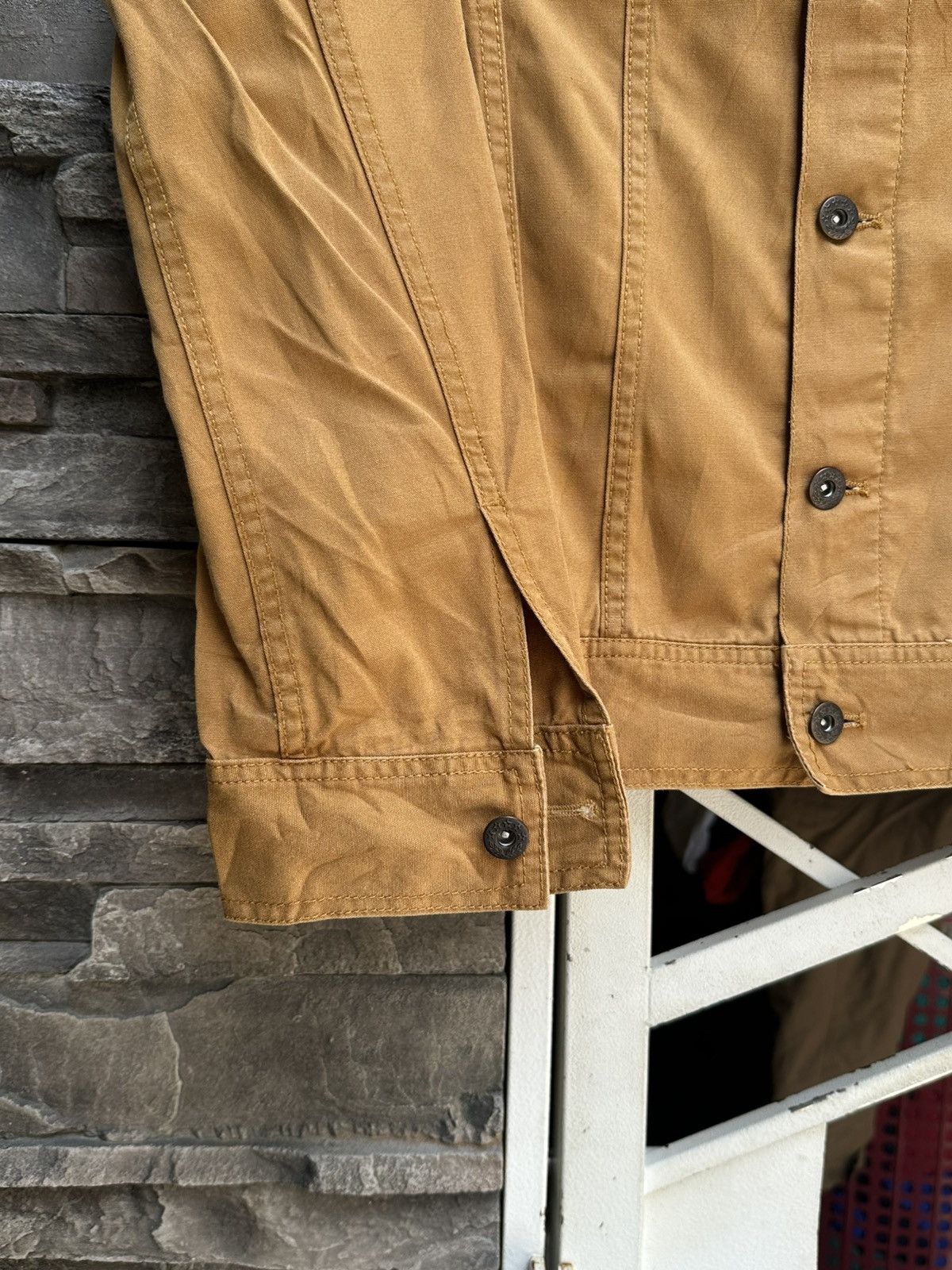 Japanese Brand OPEN DICH workwear & Denim jacket Size US L / EU 52-54 / 3 - 4 Thumbnail
