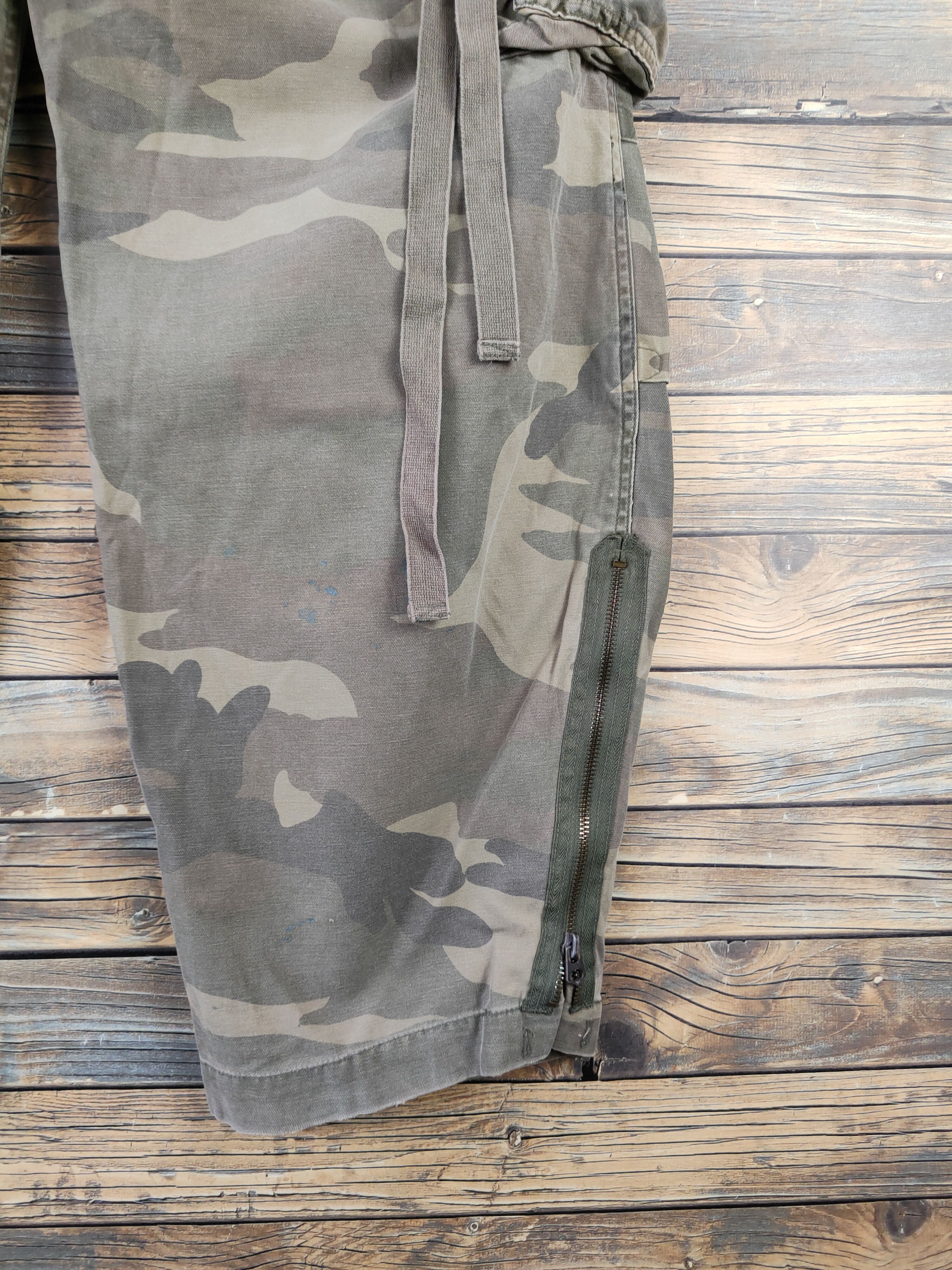Abercrombie & Fitch DLL Abercrombie Camouflage Multipocket Cargo Pants #182 Size US 32 / EU 48 - 12 Thumbnail