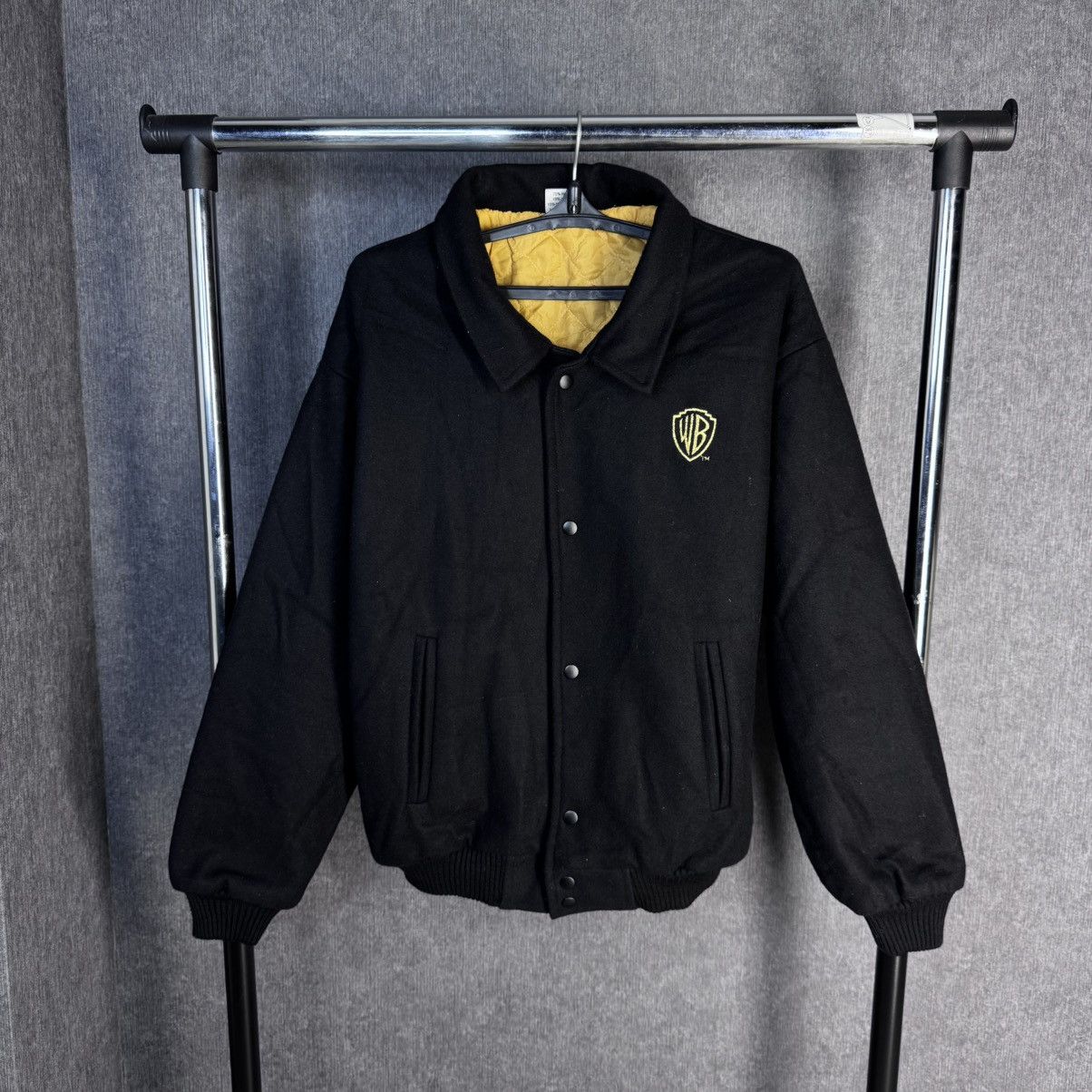 Warner Bros VTG 1994 Interview with the Vampire Crew Bomber jacket rare Size US XL / EU 56 / 4 - 2 Thumbnail
