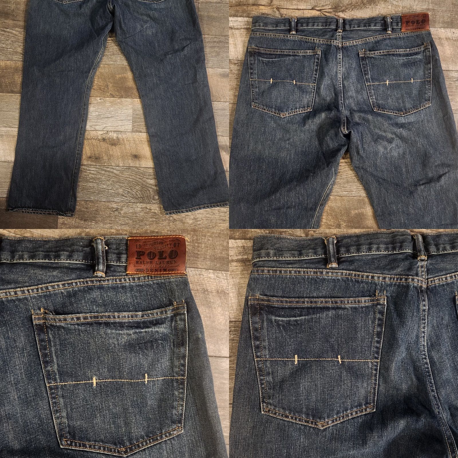 Polo Ralph Lauren Polo Ralph Lauren Jeans Men's 40X32 Blue 867 Classic Fit Denim Jeans Men Regular Blue 5-Pocket Preppy Vintage: No Size US L / EU 52-54 / 3 - 8 Thumbnail