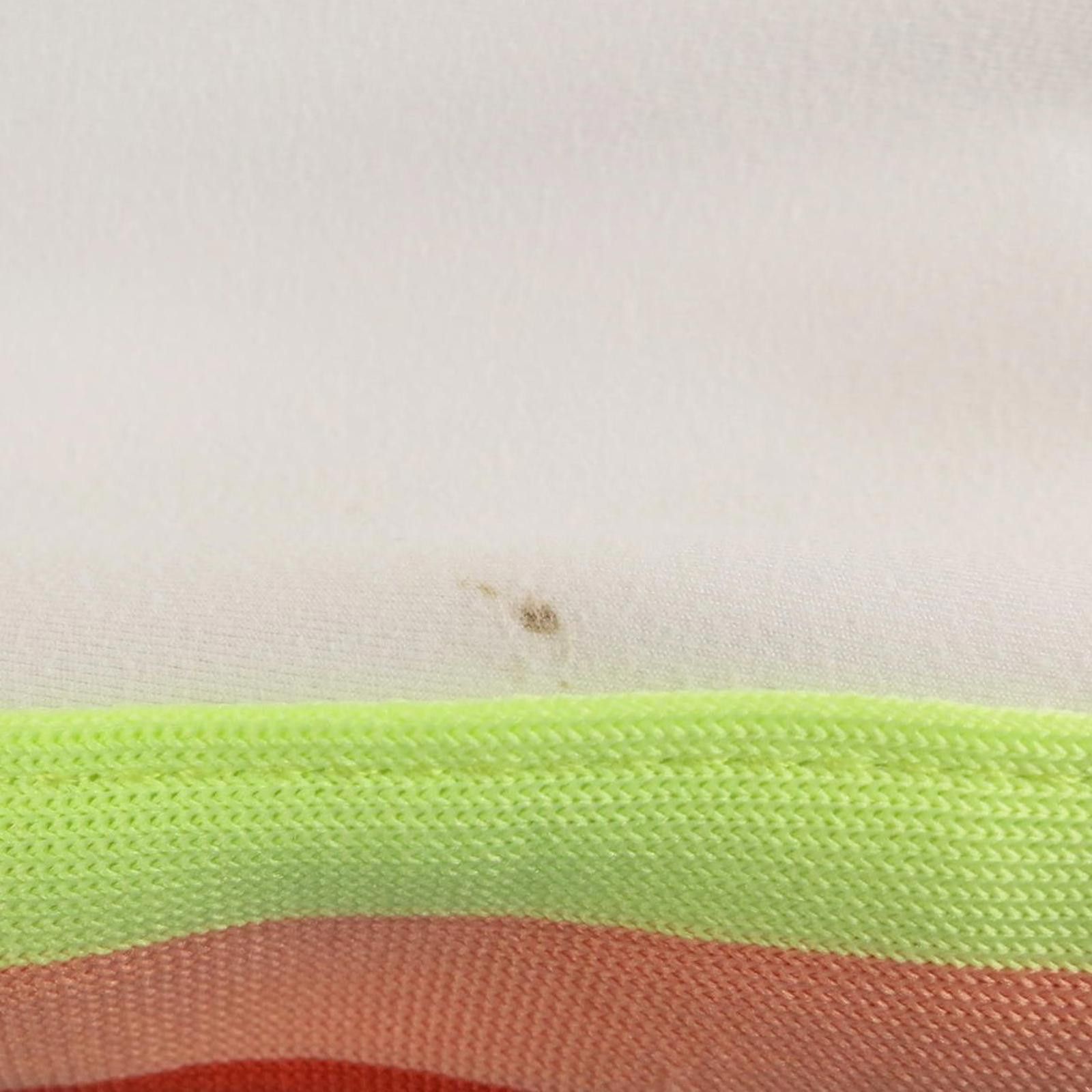 Athletic Works Athletic Works White Joggers with Neon Stripes Women's Large Size 36" / US 14 / IT 50 - 3 Thumbnail
