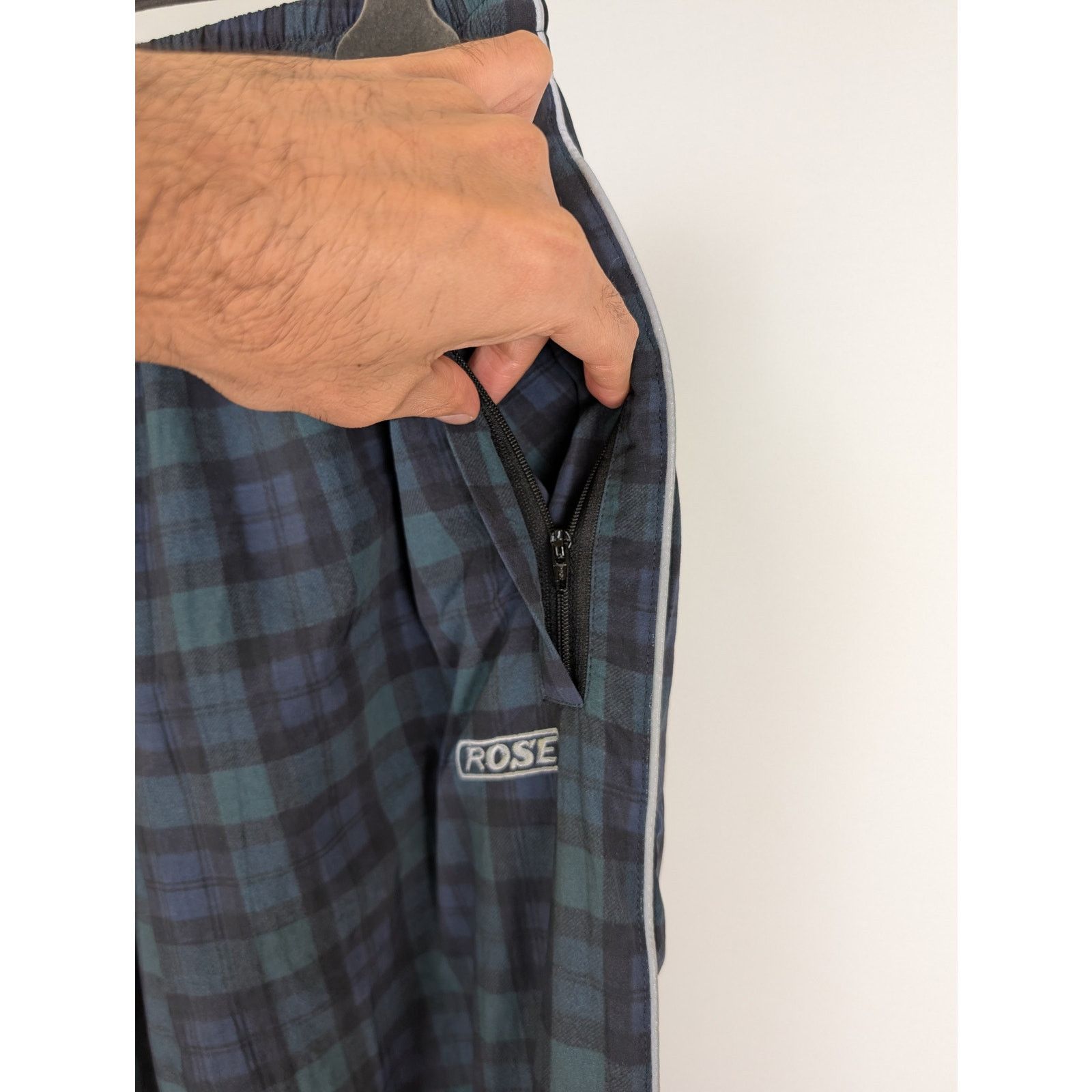 Martine Rose o1rshd1 Printed Trackpant in Black Tartan Size US 32 / EU 48 - 6 Thumbnail