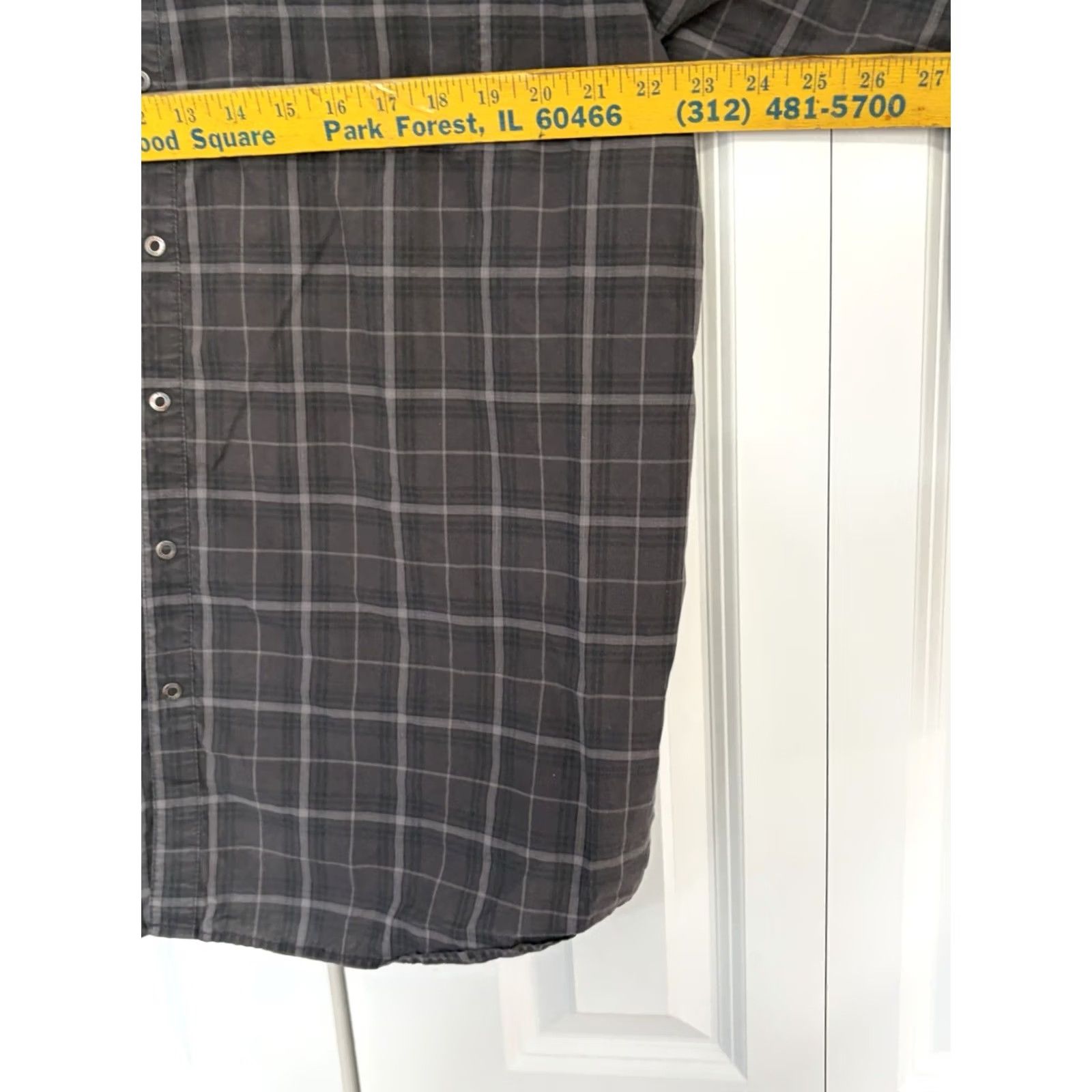 Vintage REI Co-op Mens Gray Plaid Flannel Shirt Button Up Long Sleeve sz XL Size US XL / EU 56 / 4 - 3 Thumbnail