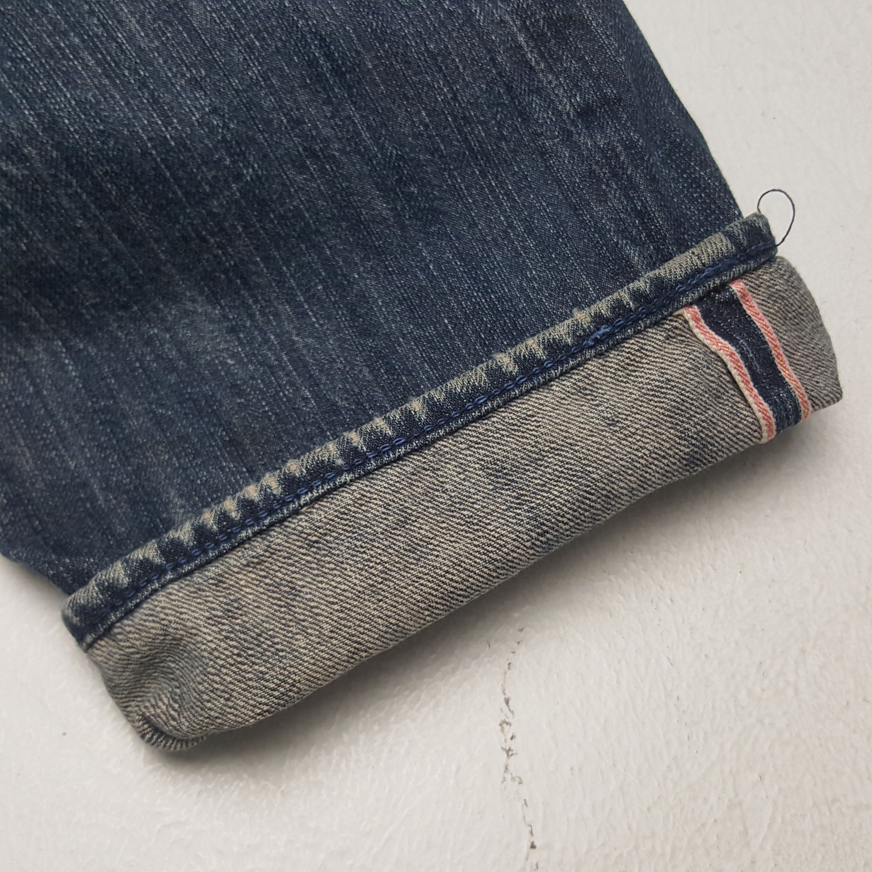 Japanese Brand × Vintage Vintage Evisu Yamane Selvedge Japanese Daicock Custom Jeans Size US 32 / EU 48 - 16 Thumbnail