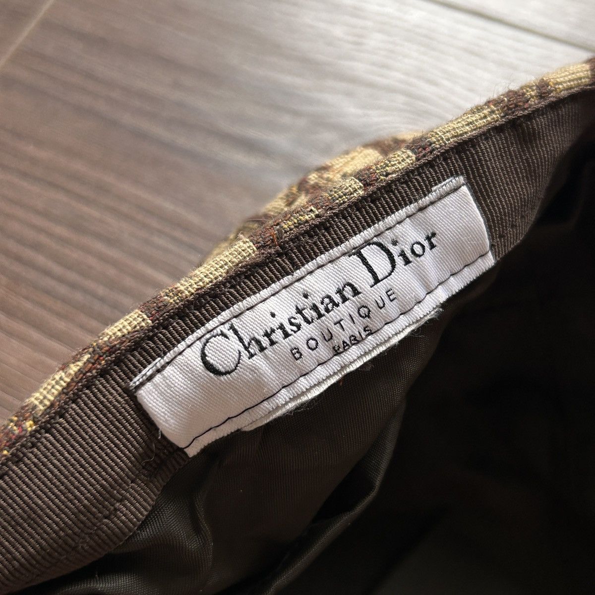 Christian Dior Monsieur Christian Dior Boutique Paris Monogram Cap Size ONE SIZE - 7 Thumbnail